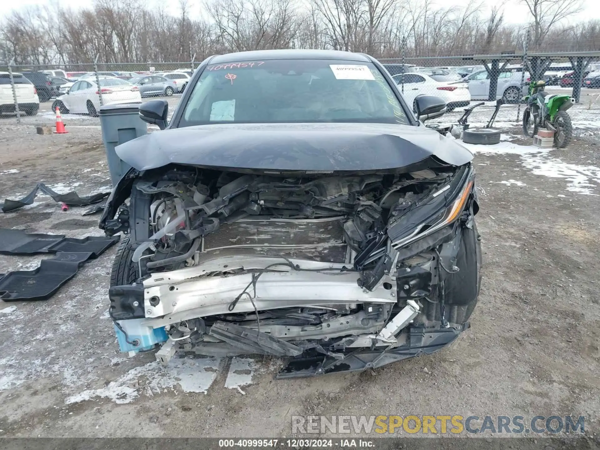 12 Фотография поврежденного автомобиля JTEAAAAHXMJ001583 TOYOTA VENZA 2021