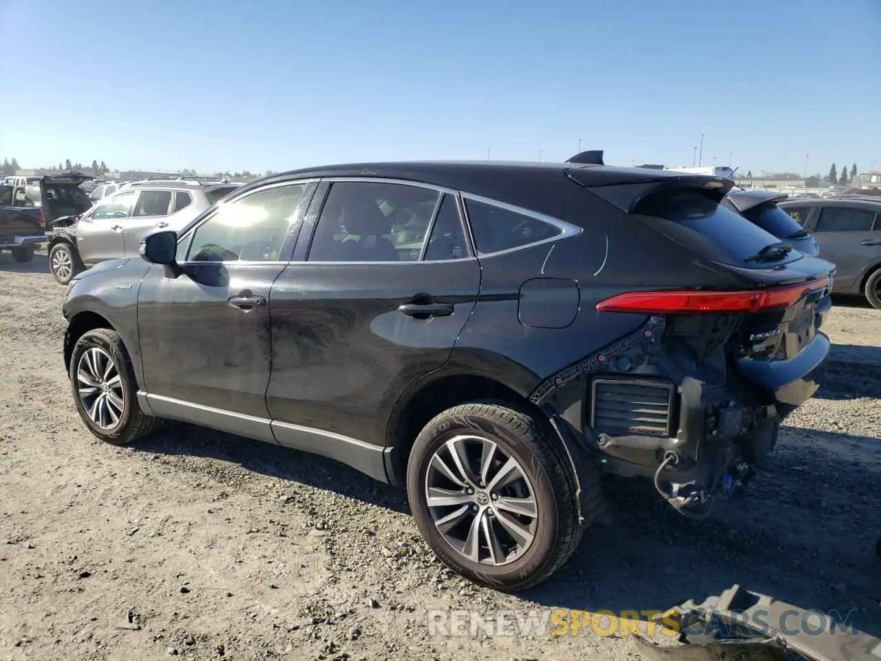 2 Photograph of a damaged car JTEAAAAHXMJ002135 TOYOTA VENZA 2021