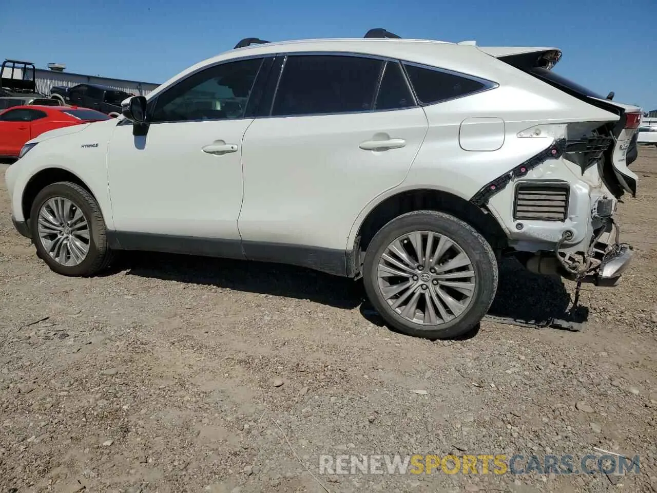 2 Photograph of a damaged car JTEAAAAHXMJ003916 TOYOTA VENZA 2021