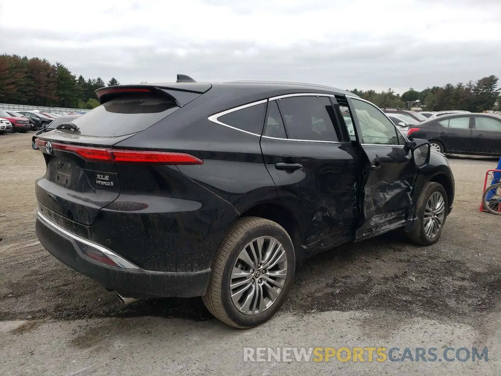 4 Photograph of a damaged car JTEAAAAHXMJ009912 TOYOTA VENZA 2021