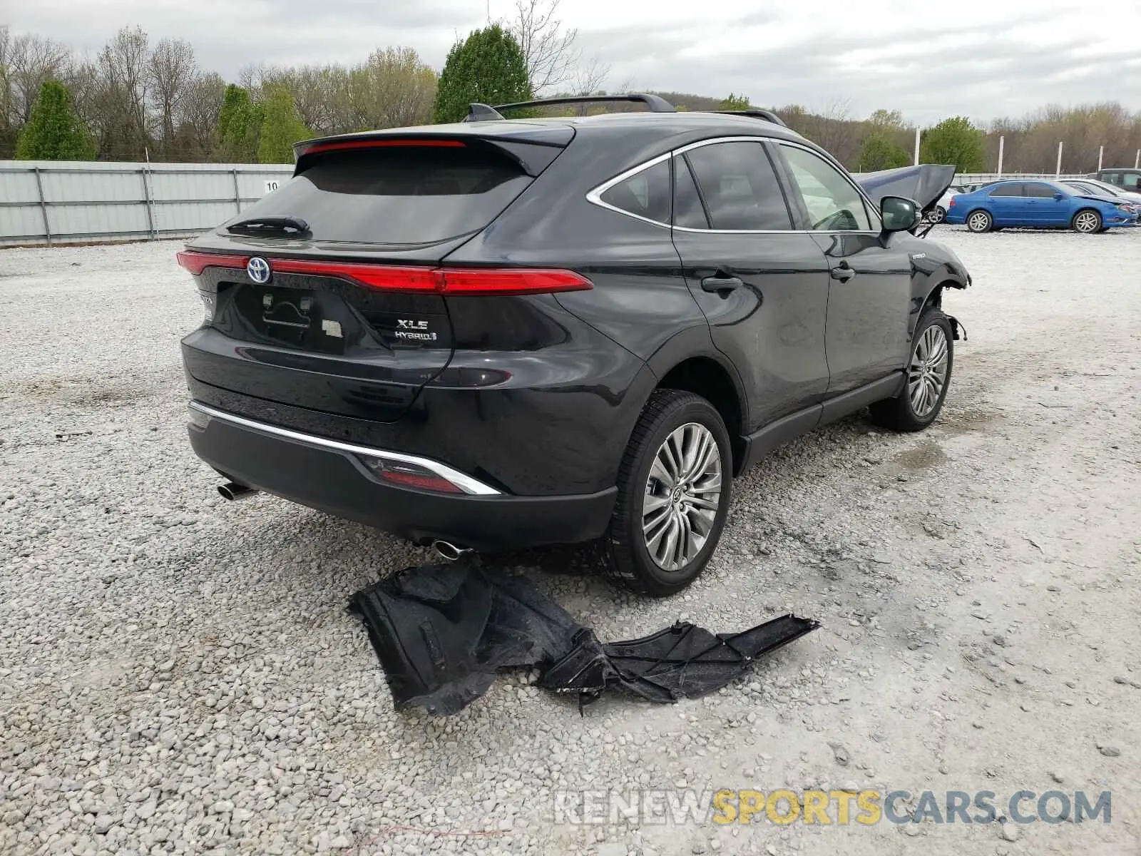 4 Photograph of a damaged car JTEAAAAHXMJ032493 TOYOTA VENZA 2021