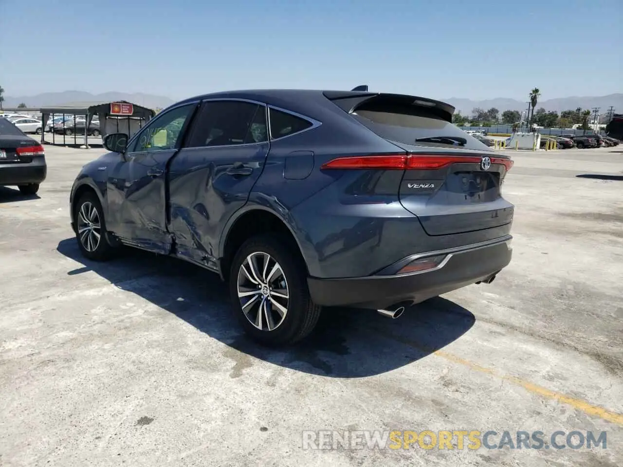 3 Фотография поврежденного автомобиля JTEAAAAHXMJ041470 TOYOTA VENZA 2021