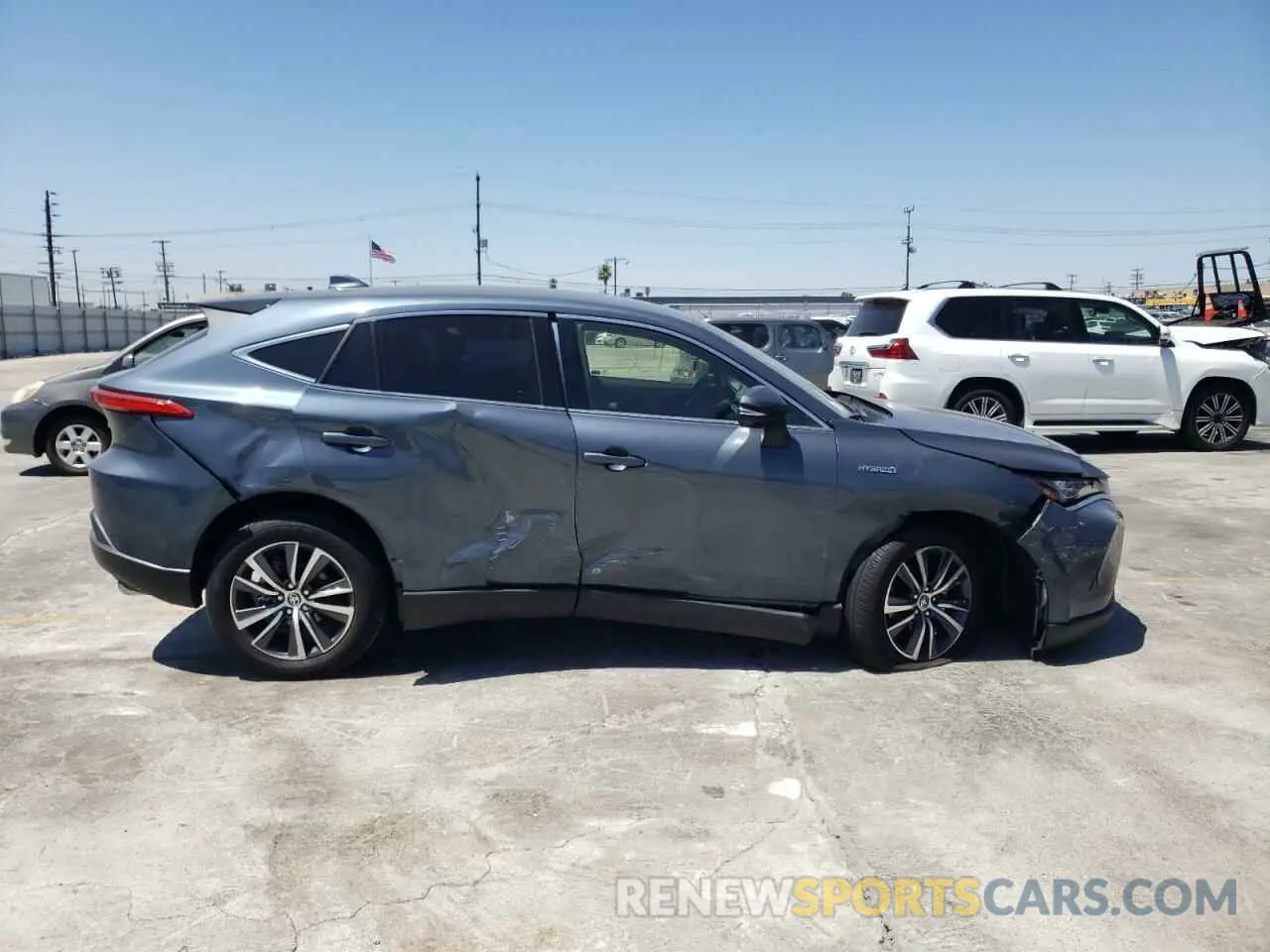 9 Фотография поврежденного автомобиля JTEAAAAHXMJ041470 TOYOTA VENZA 2021