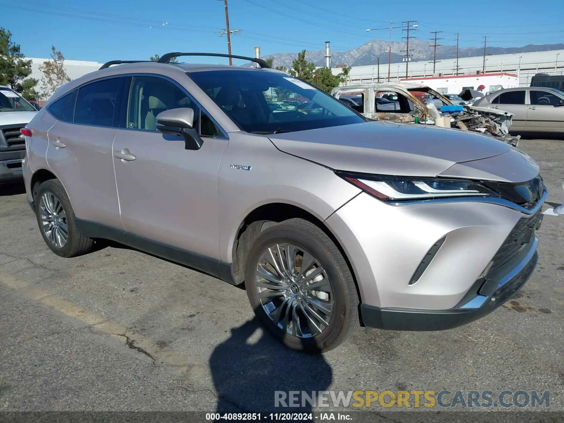 1 Фотография поврежденного автомобиля JTEAAAAHXMJ048208 TOYOTA VENZA 2021