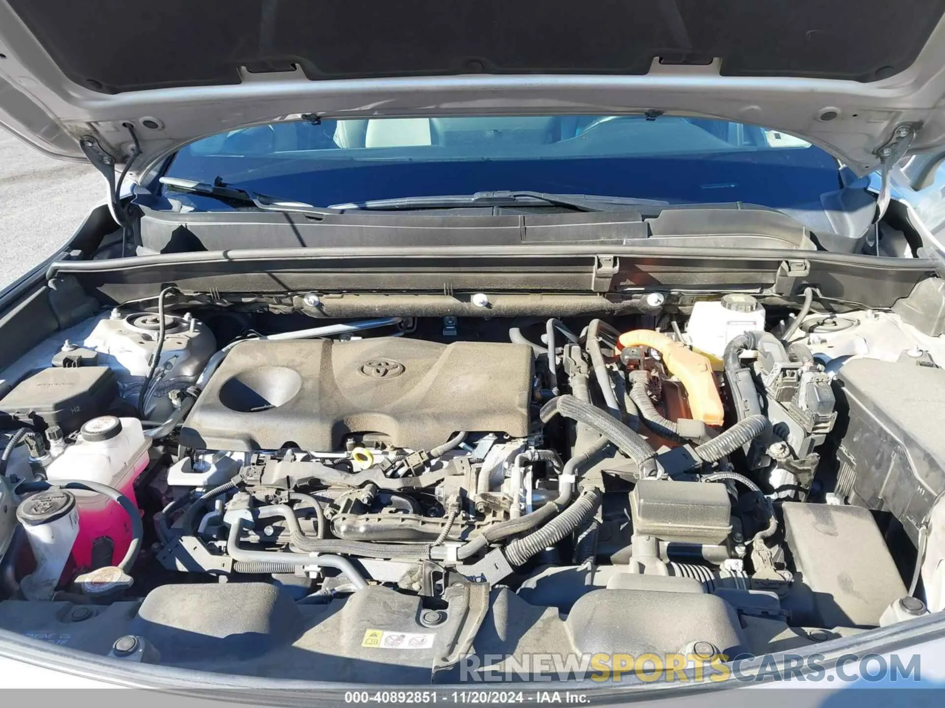 10 Фотография поврежденного автомобиля JTEAAAAHXMJ048208 TOYOTA VENZA 2021