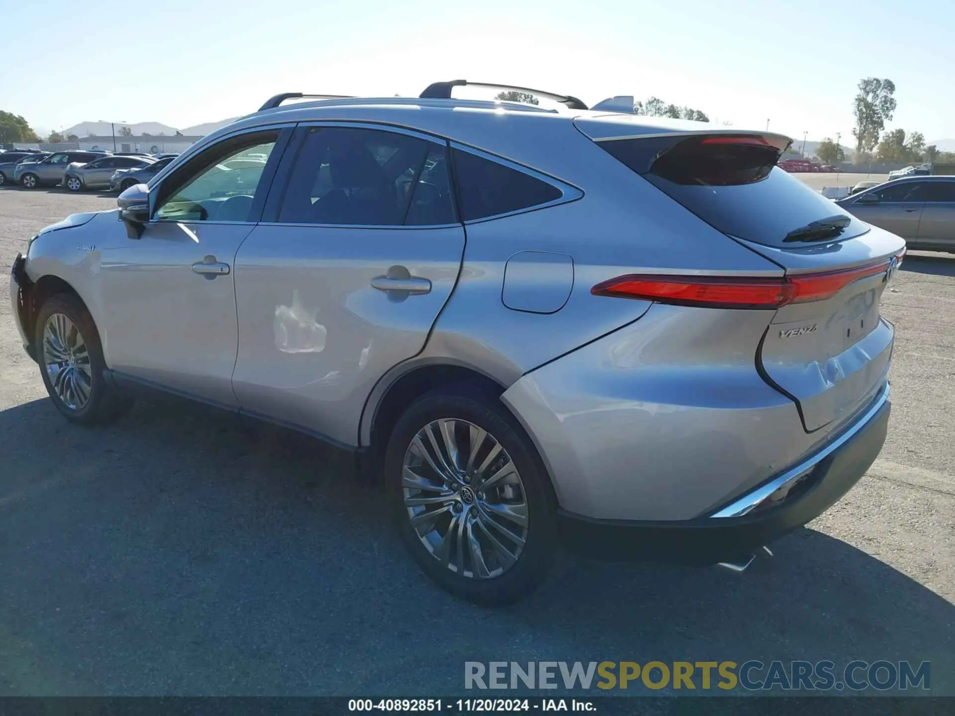 3 Фотография поврежденного автомобиля JTEAAAAHXMJ048208 TOYOTA VENZA 2021