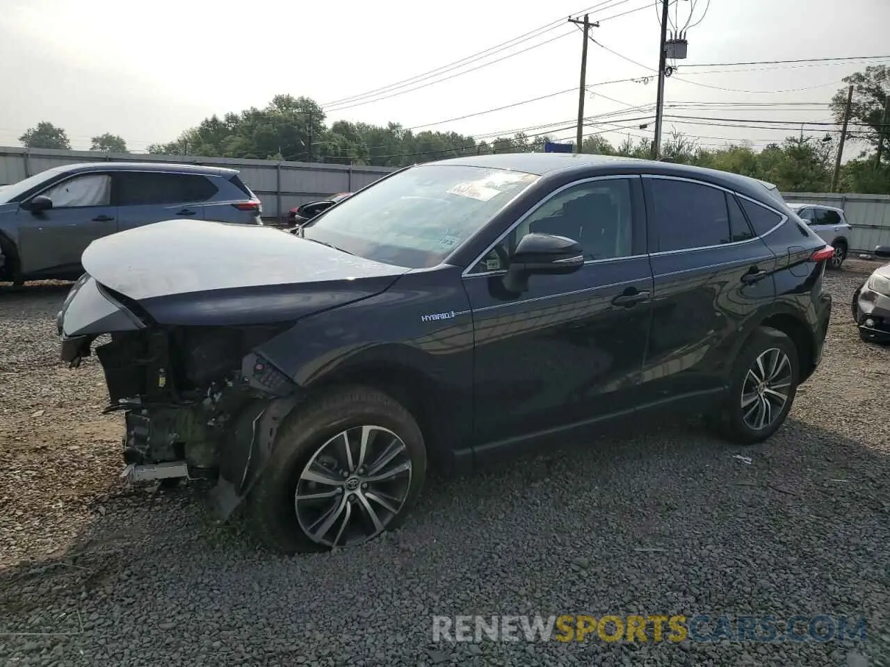 1 Фотография поврежденного автомобиля JTEAAAAHXMJ060827 TOYOTA VENZA 2021