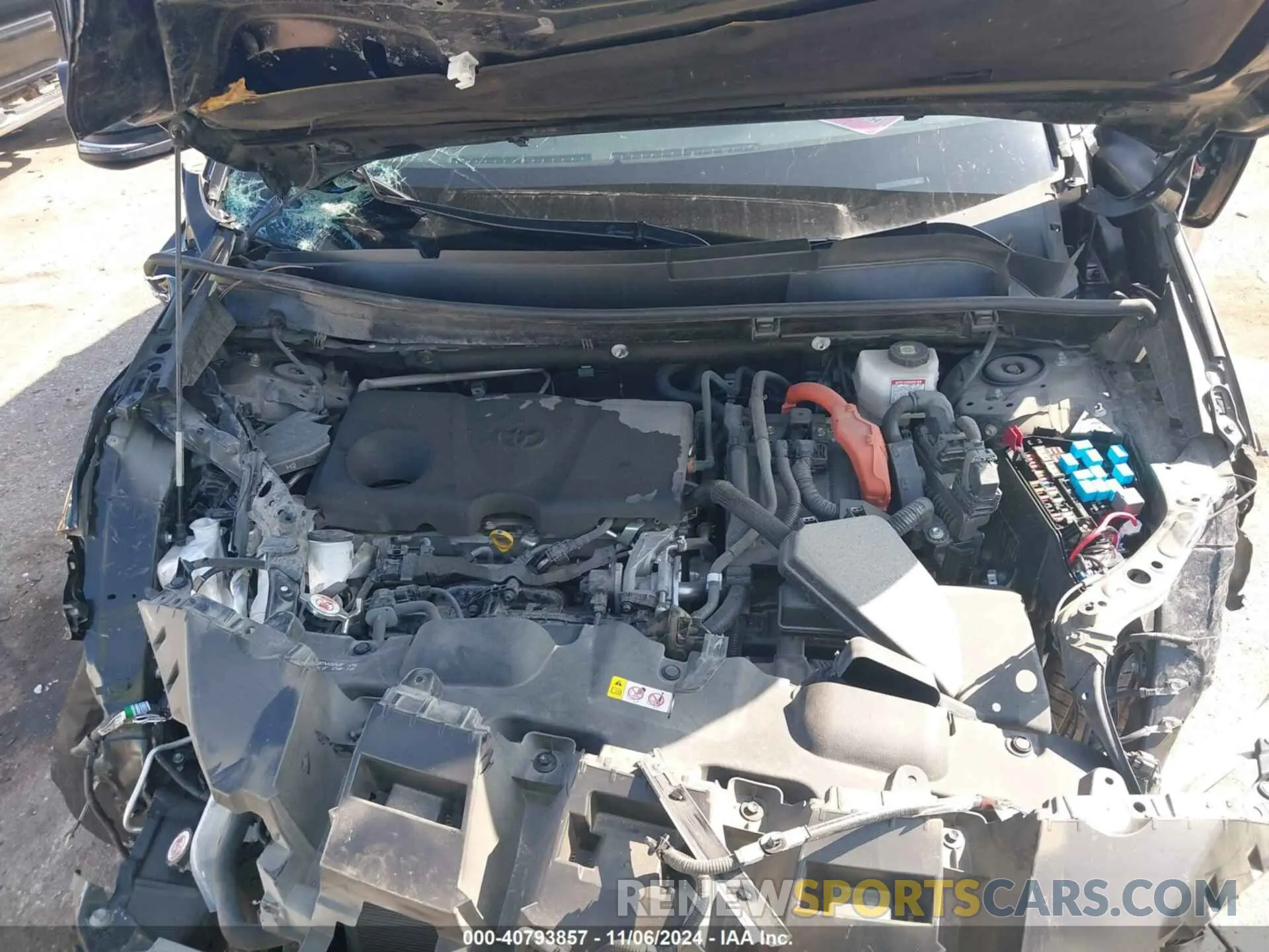 10 Photograph of a damaged car JTEAAAAHXMJ068488 TOYOTA VENZA 2021