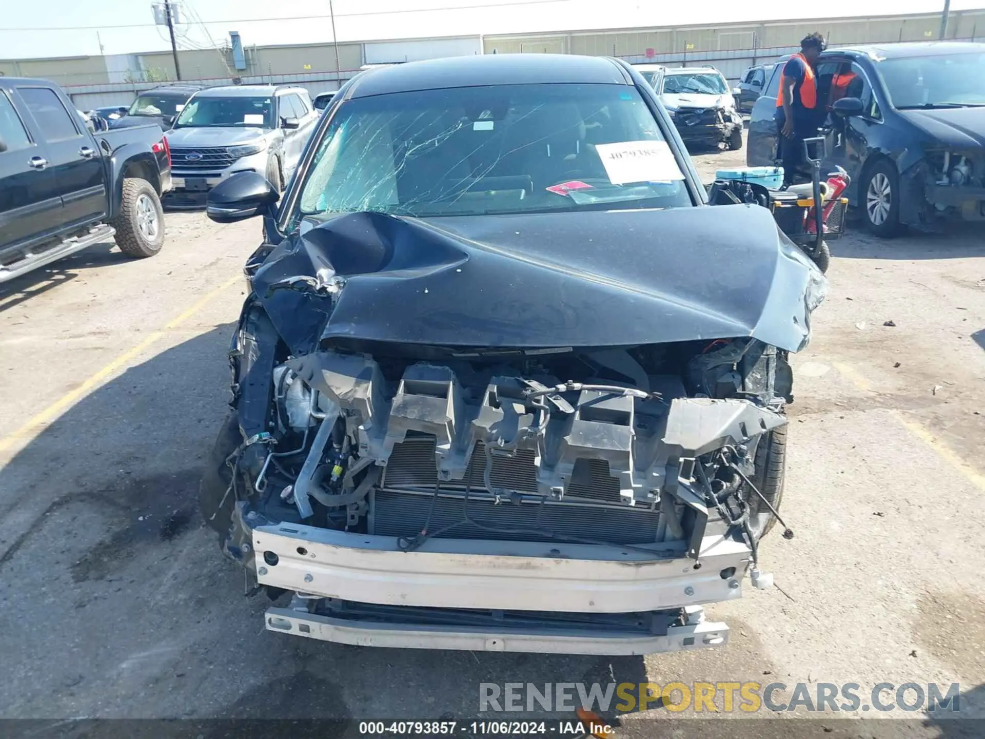 12 Photograph of a damaged car JTEAAAAHXMJ068488 TOYOTA VENZA 2021