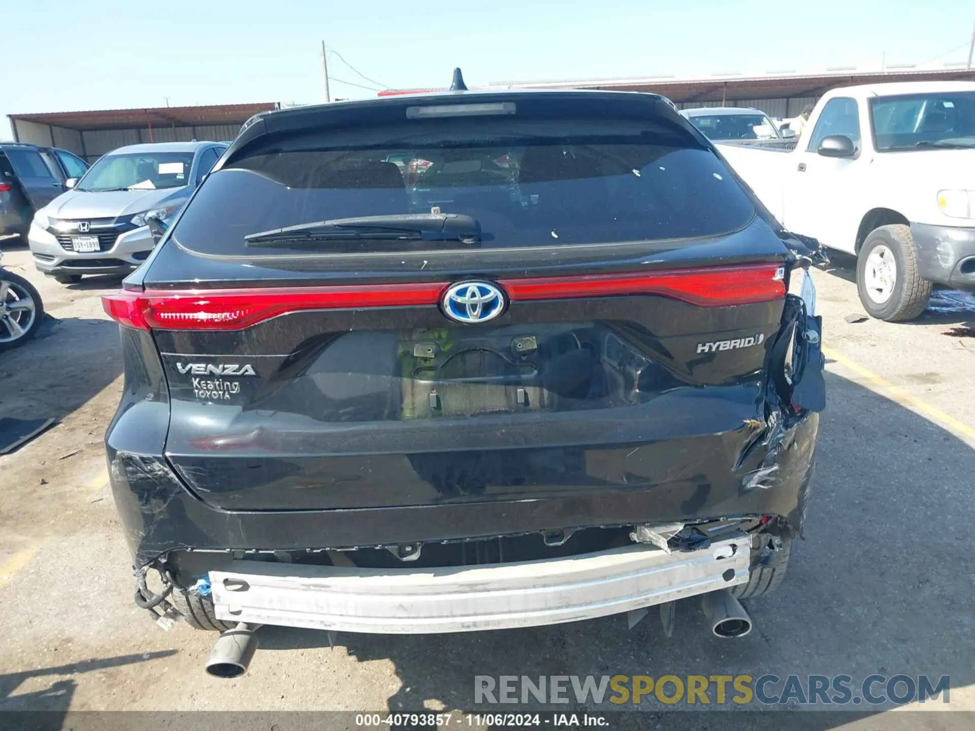 16 Photograph of a damaged car JTEAAAAHXMJ068488 TOYOTA VENZA 2021