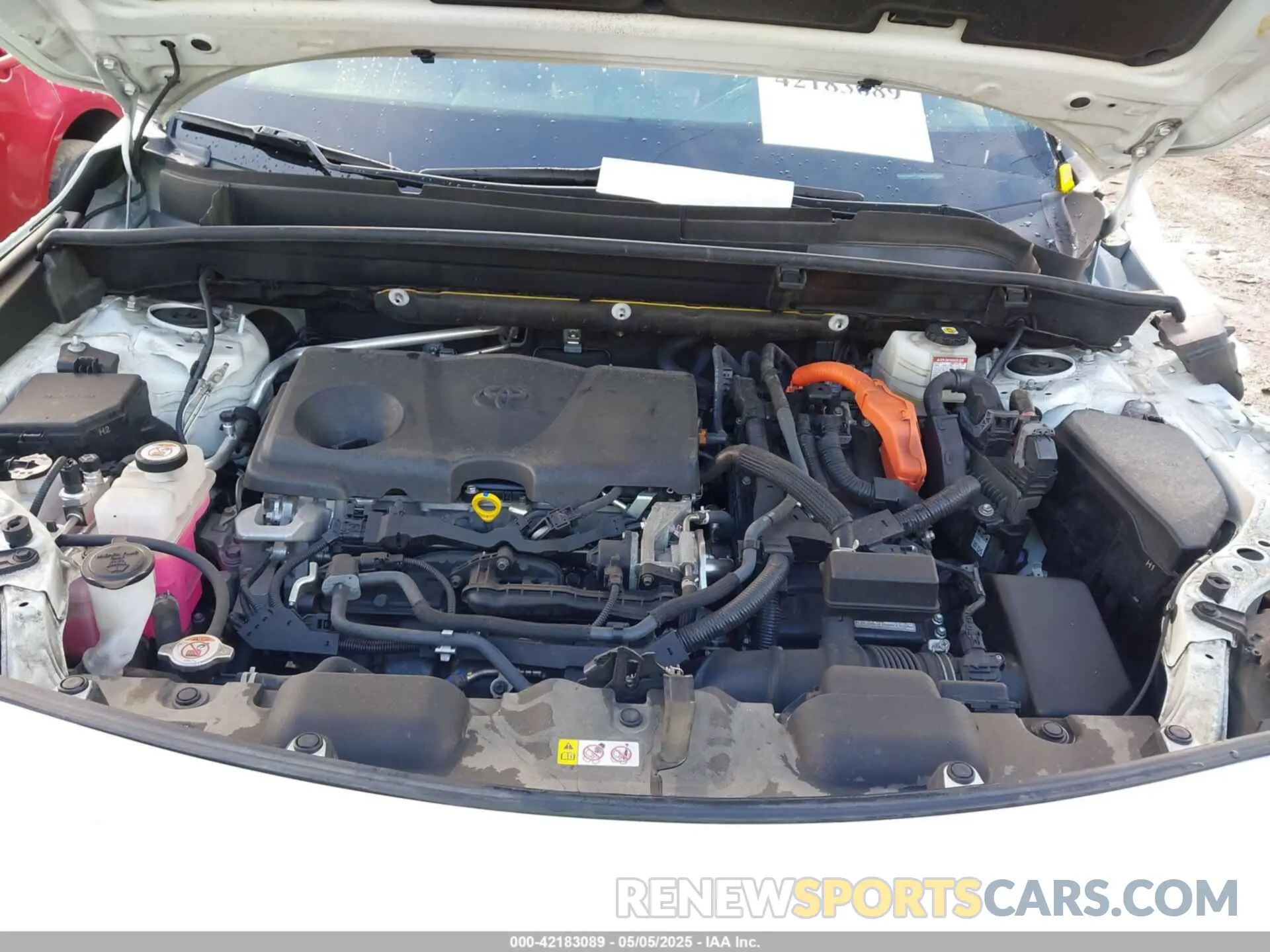 10 Photograph of a damaged car JTEAAAAHXMJ071410 TOYOTA VENZA 2021