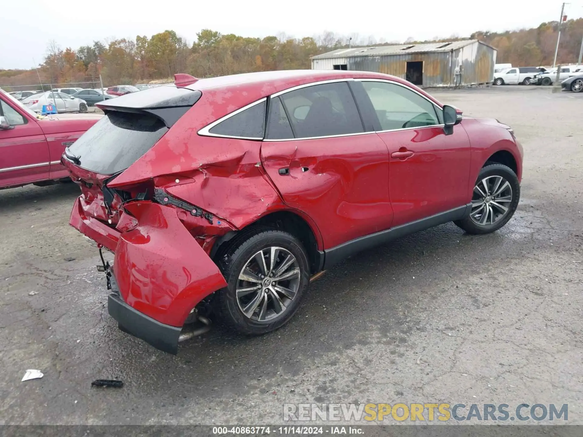4 Photograph of a damaged car JTEAAAAH0NJ091215 TOYOTA VENZA 2022