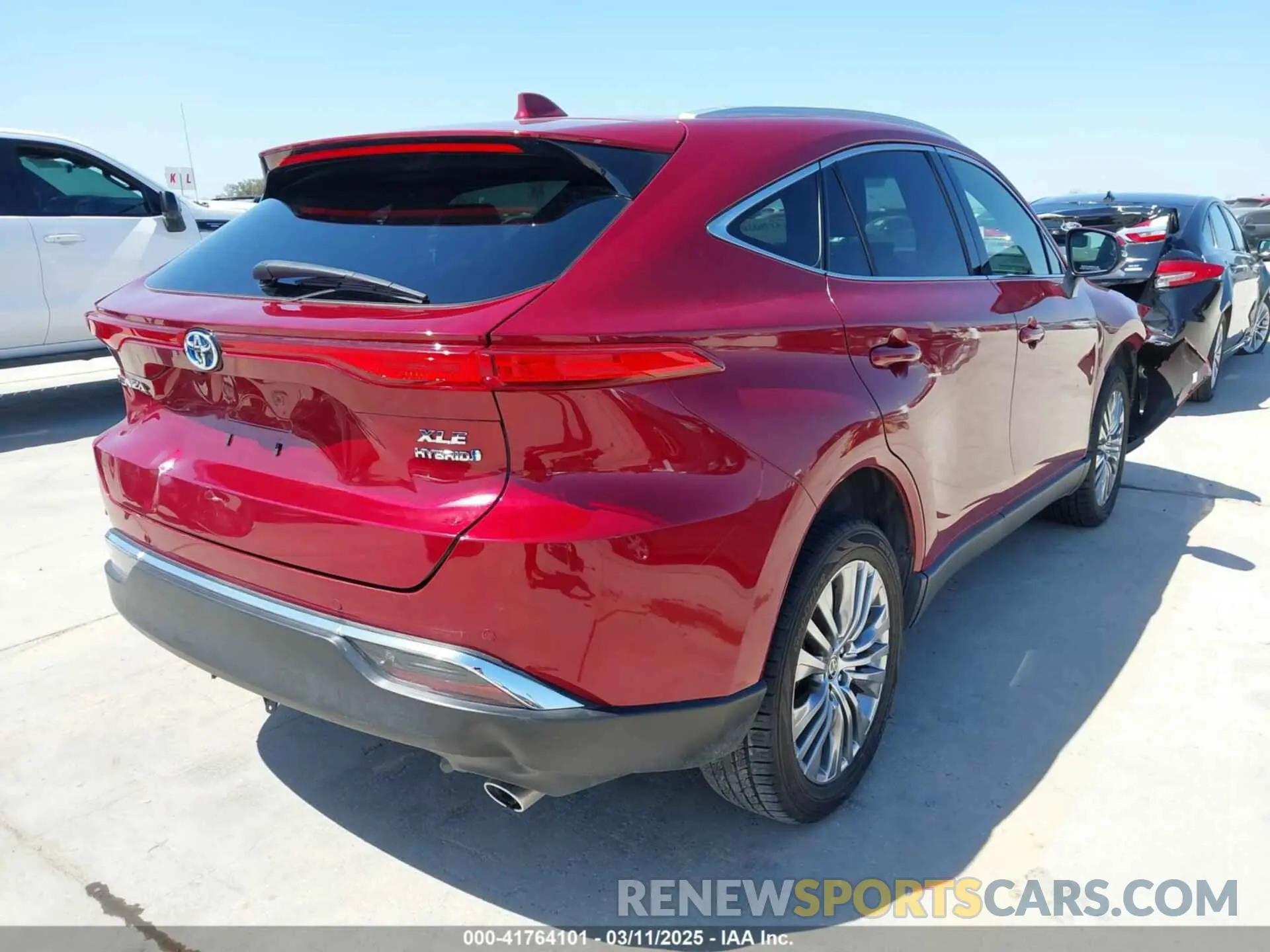 4 Фотография поврежденного автомобиля JTEAAAAH1NJ106479 TOYOTA VENZA 2022