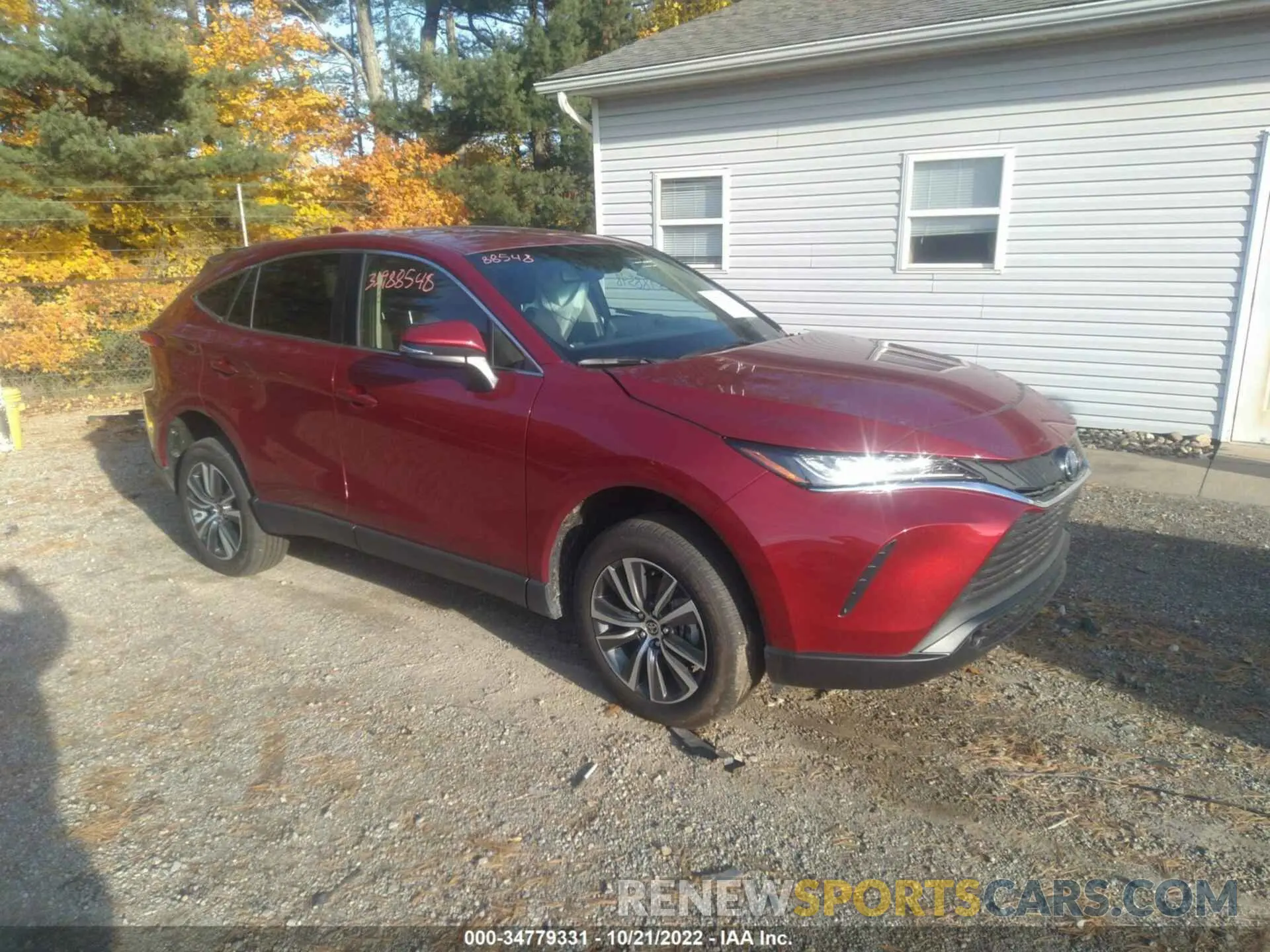1 Фотография поврежденного автомобиля JTEAAAAH1NJ106563 TOYOTA VENZA 2022