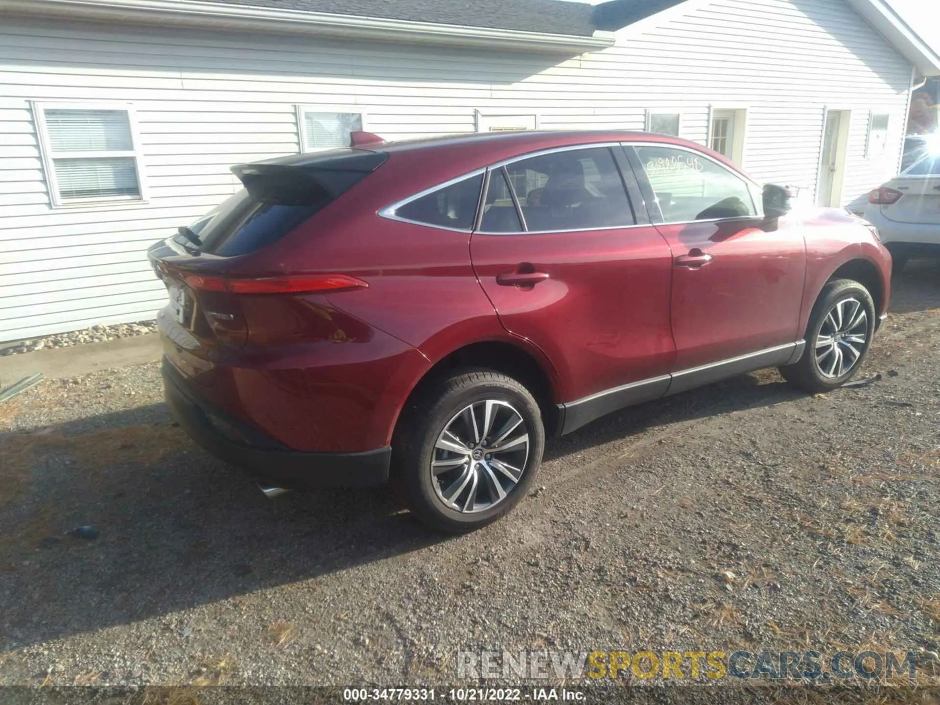 4 Фотография поврежденного автомобиля JTEAAAAH1NJ106563 TOYOTA VENZA 2022
