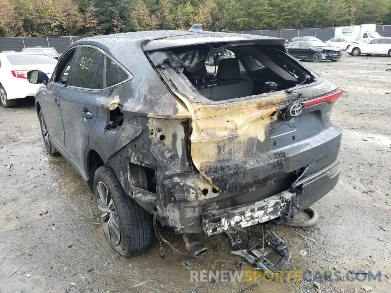 9 Photograph of a damaged car JTEAAAAH1NJ106997 TOYOTA VENZA 2022