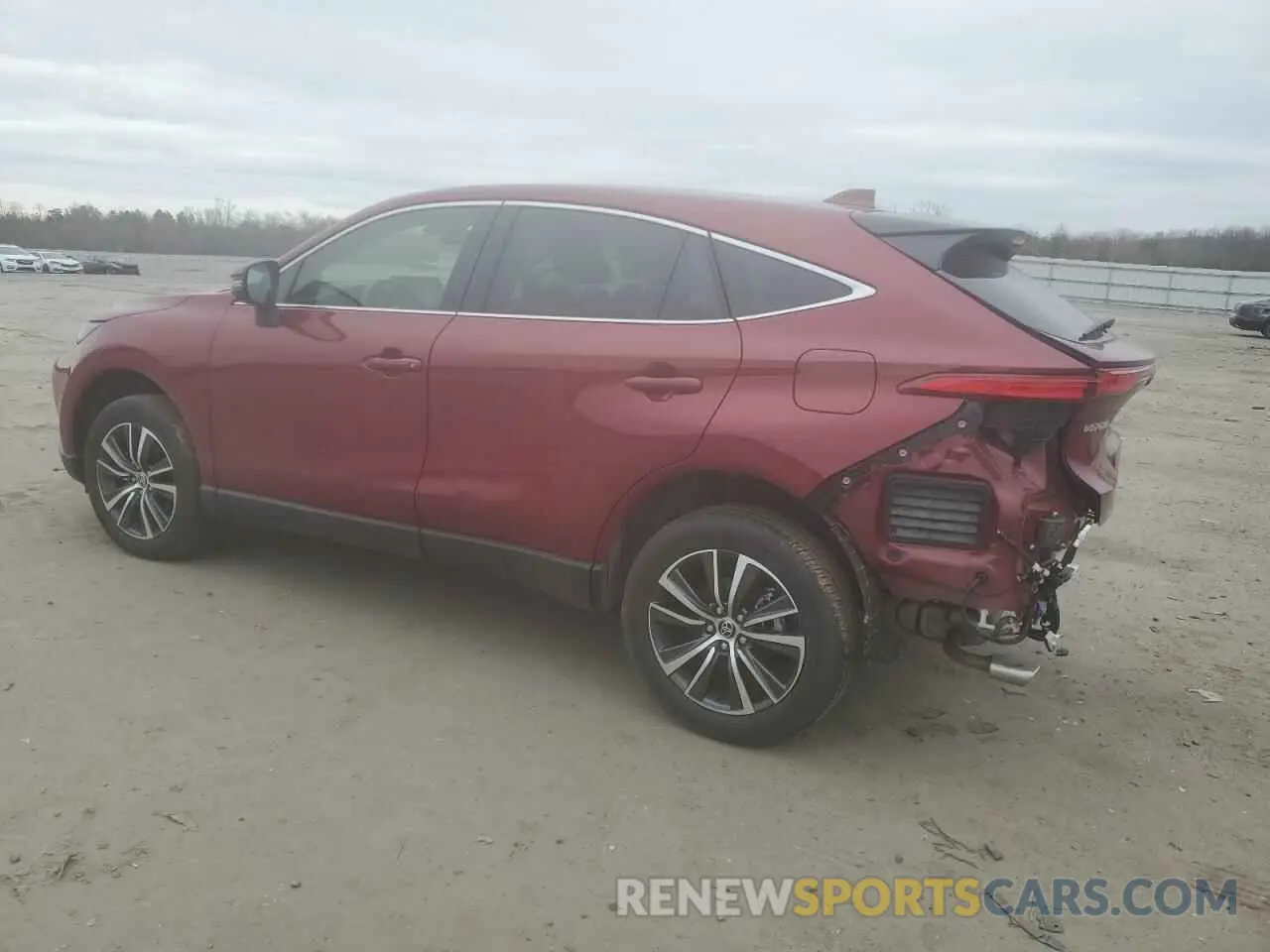 2 Photograph of a damaged car JTEAAAAH2NJ091863 TOYOTA VENZA 2022