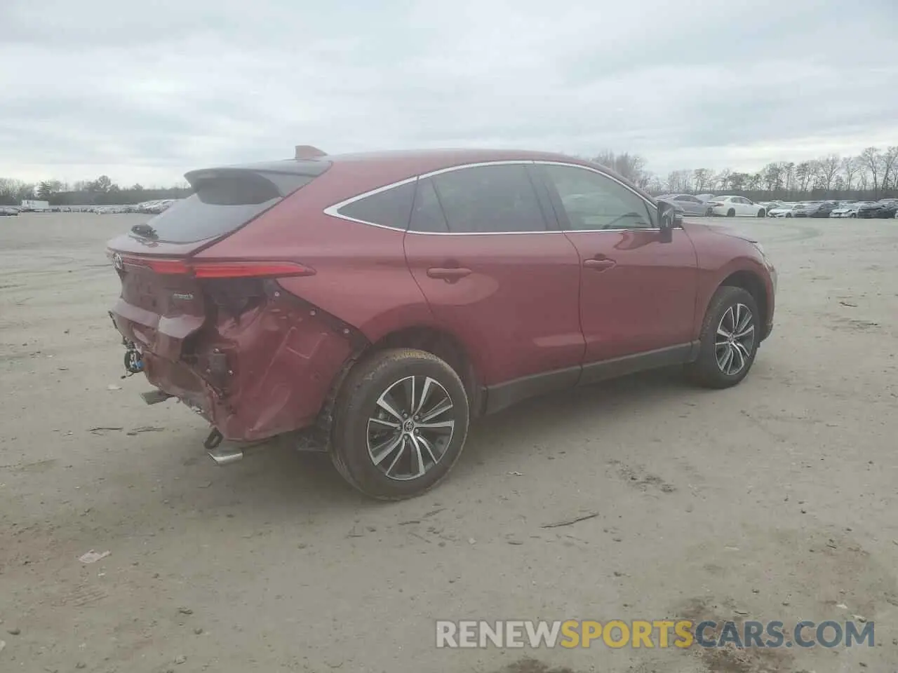 3 Photograph of a damaged car JTEAAAAH2NJ091863 TOYOTA VENZA 2022