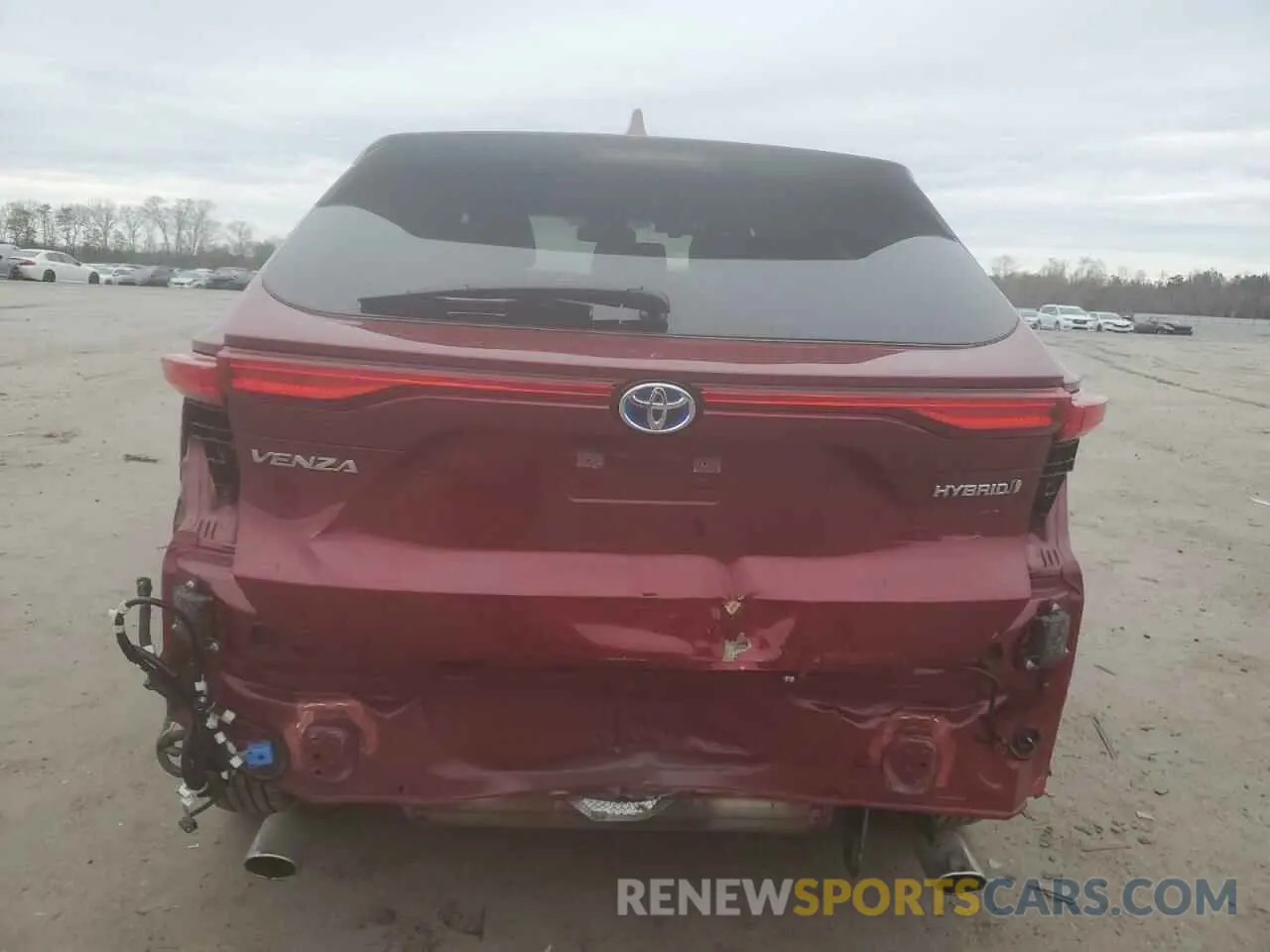6 Photograph of a damaged car JTEAAAAH2NJ091863 TOYOTA VENZA 2022