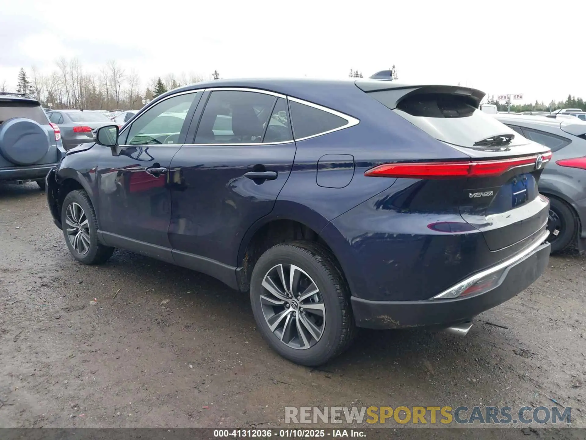 3 Фотография поврежденного автомобиля JTEAAAAH2NJ116986 TOYOTA VENZA 2022