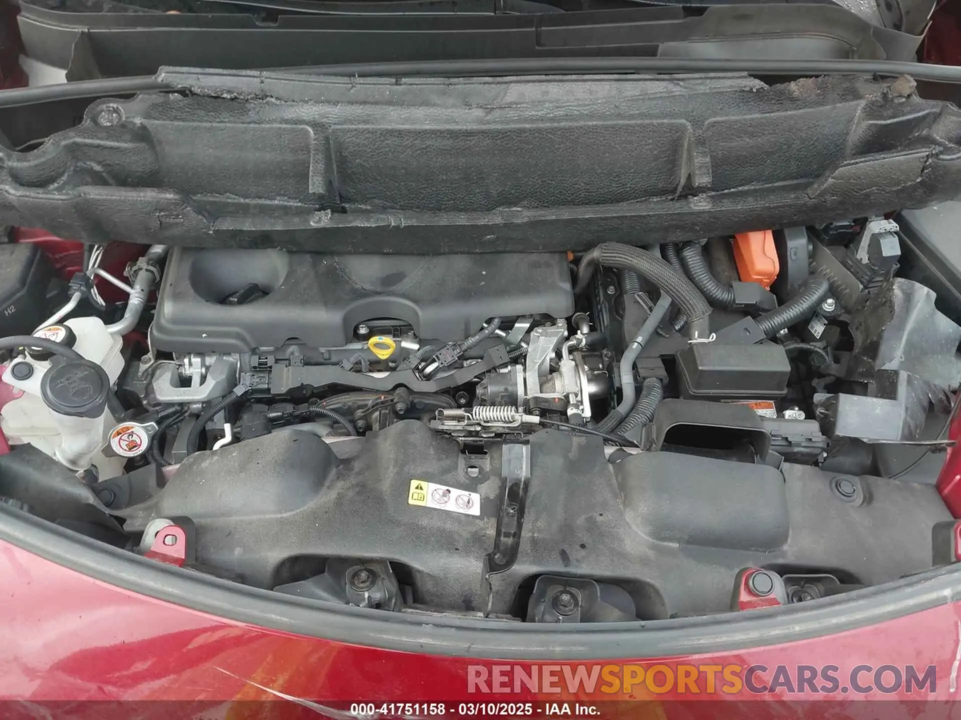 10 Фотография поврежденного автомобиля JTEAAAAH3NJ105740 TOYOTA VENZA 2022