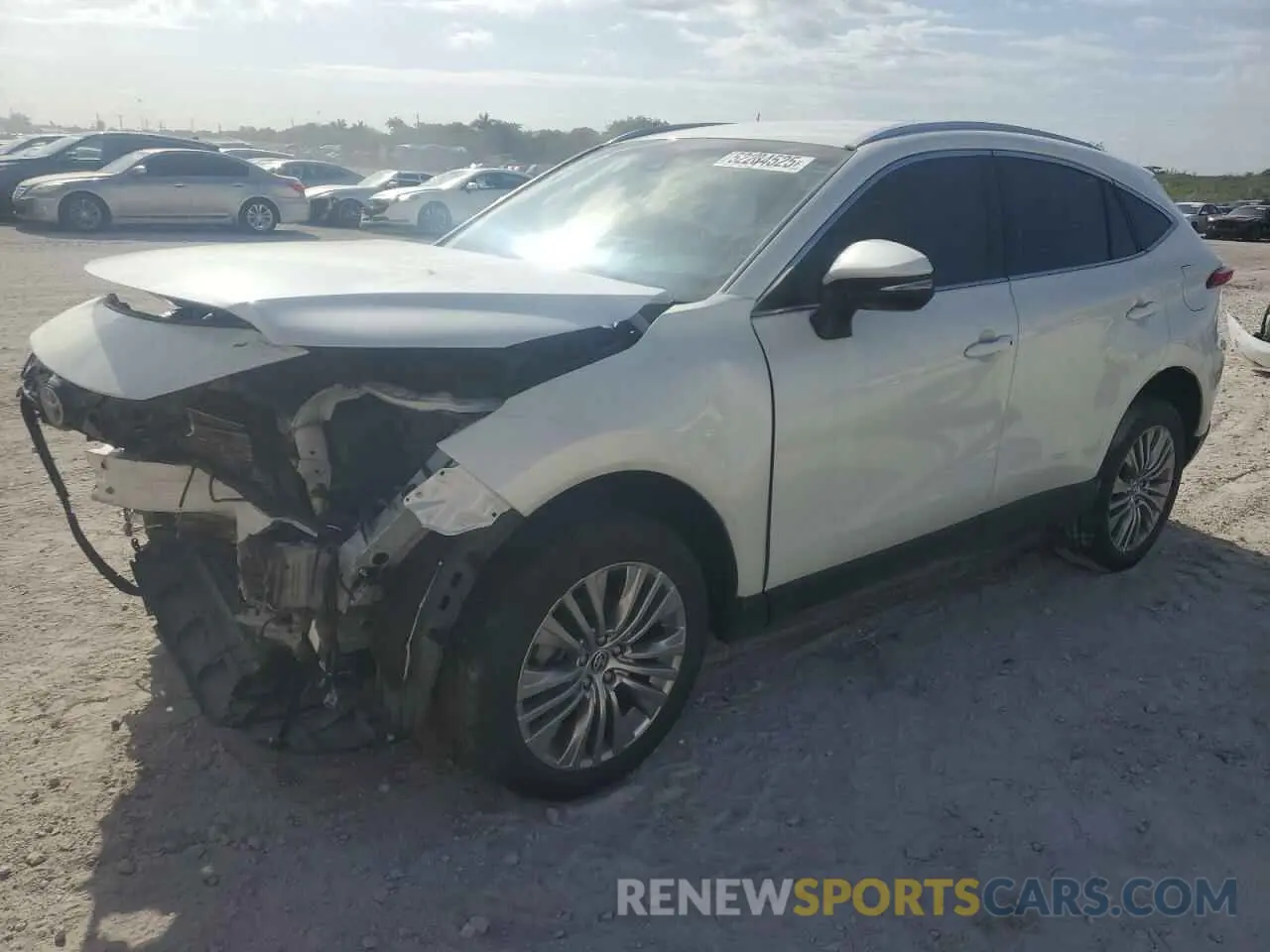 1 Photograph of a damaged car JTEAAAAH3NJ111134 TOYOTA VENZA 2022