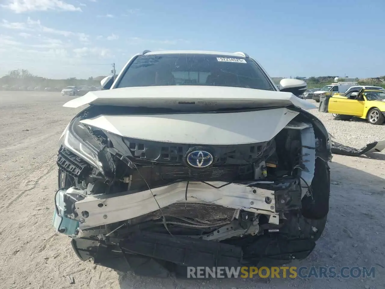 5 Photograph of a damaged car JTEAAAAH3NJ111134 TOYOTA VENZA 2022
