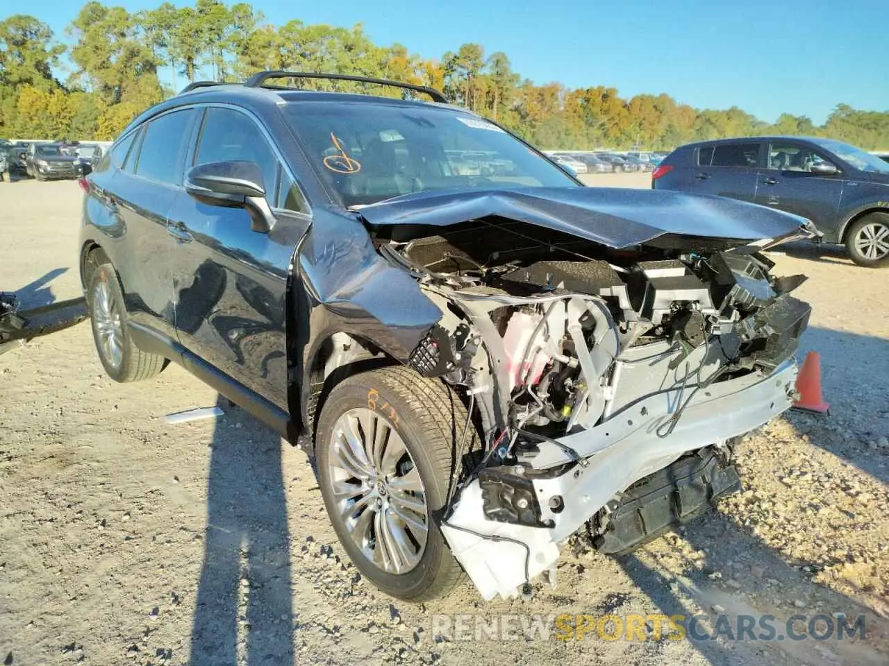 1 Photograph of a damaged car JTEAAAAH3NJ111151 TOYOTA VENZA 2022