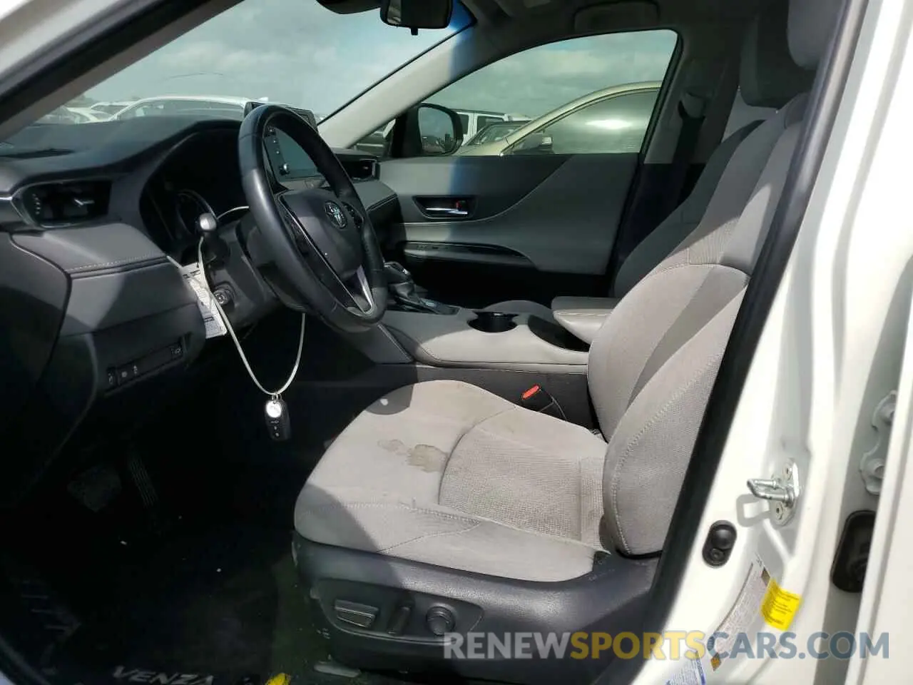 7 Photograph of a damaged car JTEAAAAH6NJ105330 TOYOTA VENZA 2022