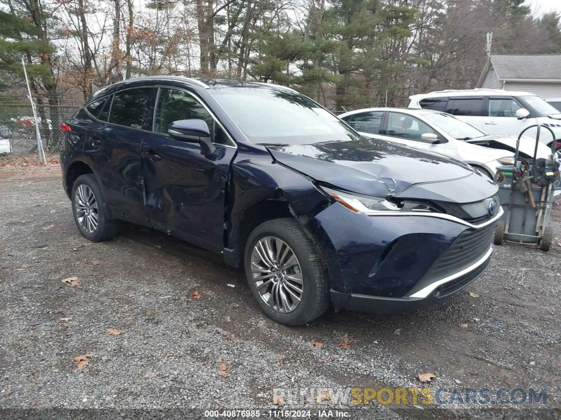 1 Photograph of a damaged car JTEAAAAH8NJ088417 TOYOTA VENZA 2022