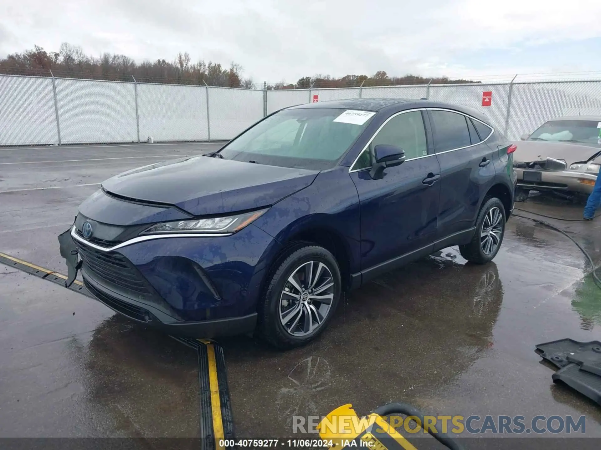 2 Photograph of a damaged car JTEAAAAH8NJ096873 TOYOTA VENZA 2022