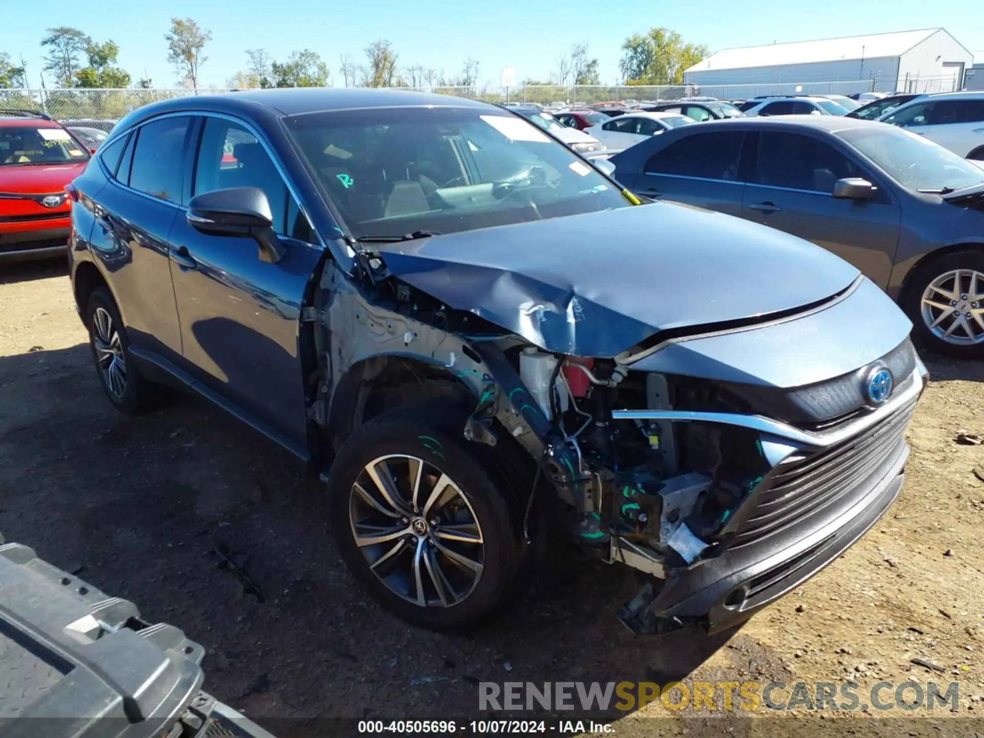 1 Photograph of a damaged car JTEAAAAH1PJ123995 TOYOTA VENZA 2023
