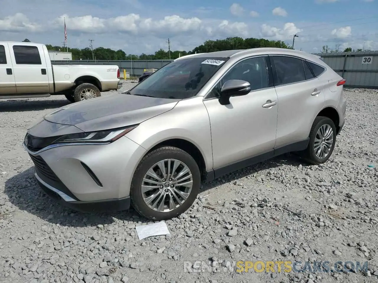 1 Photograph of a damaged car JTEAAAAH1PJ144331 TOYOTA VENZA 2023