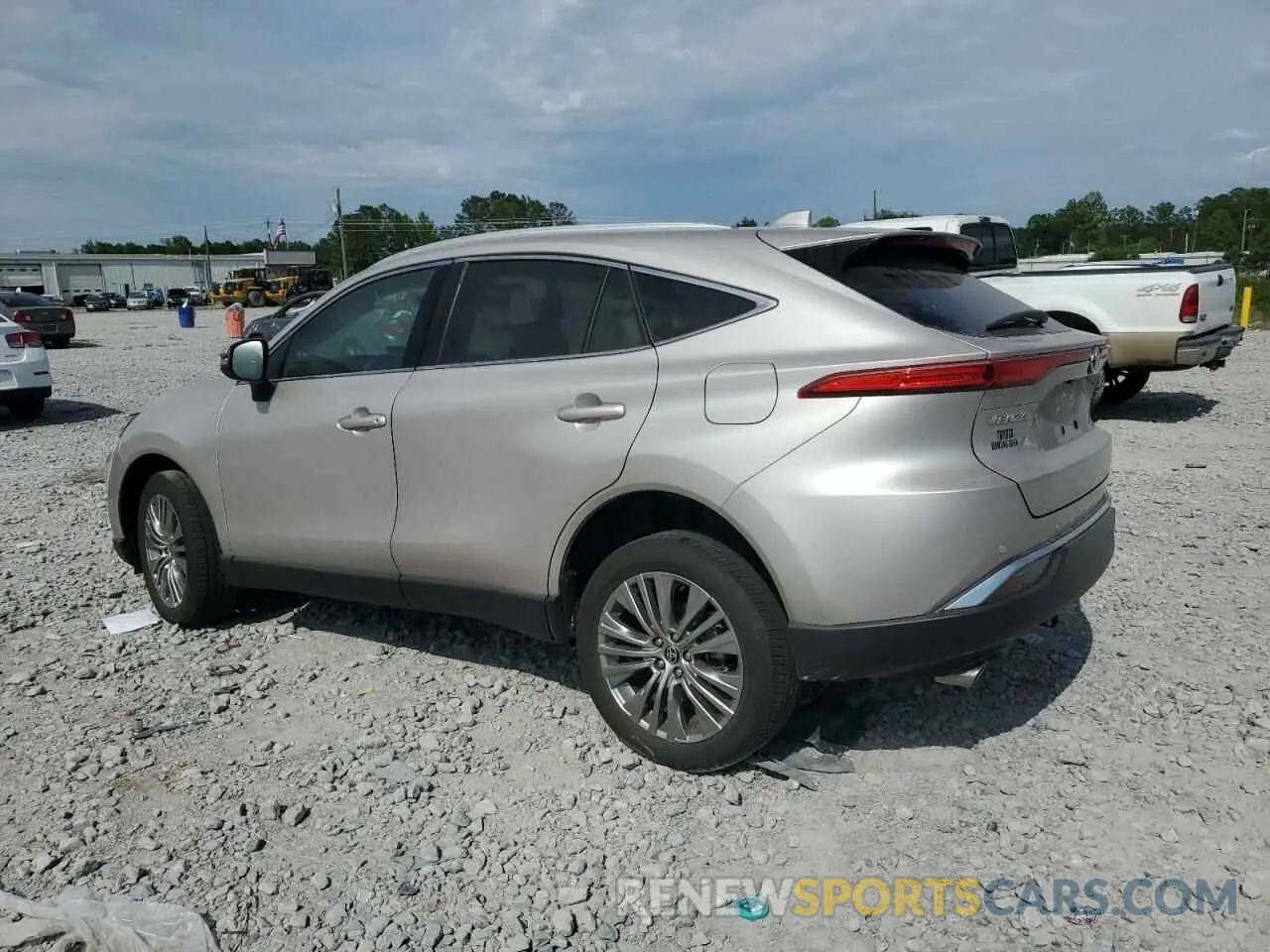 2 Photograph of a damaged car JTEAAAAH1PJ144331 TOYOTA VENZA 2023
