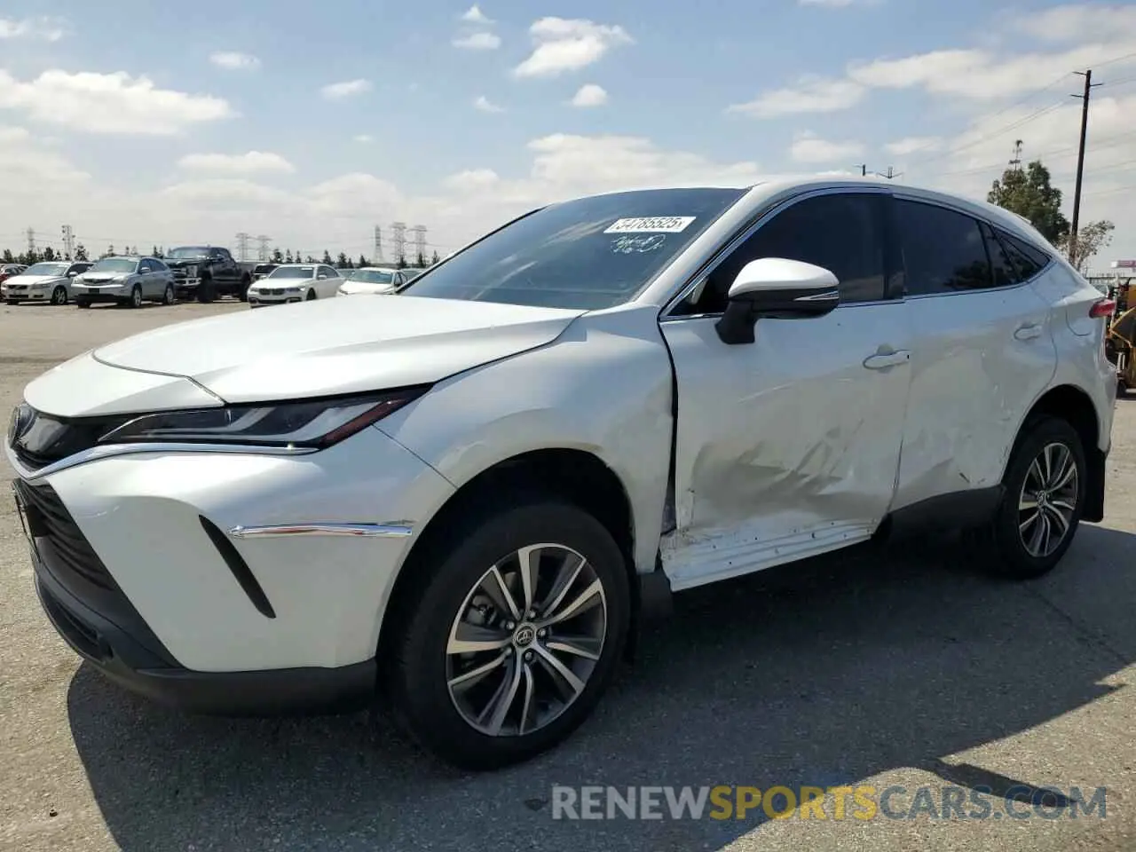 1 Photograph of a damaged car JTEAAAAH3PJ128289 TOYOTA VENZA 2023