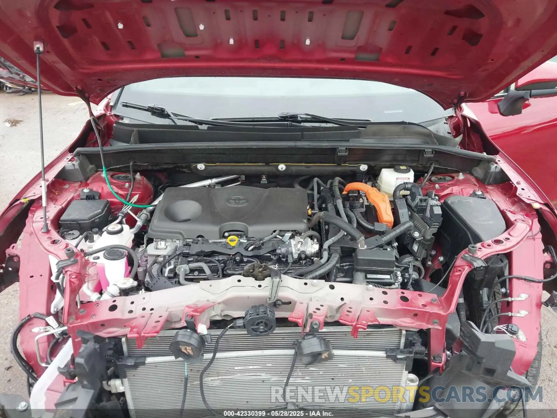10 Фотография поврежденного автомобиля JTEAAAAH4PJ122517 TOYOTA VENZA 2023