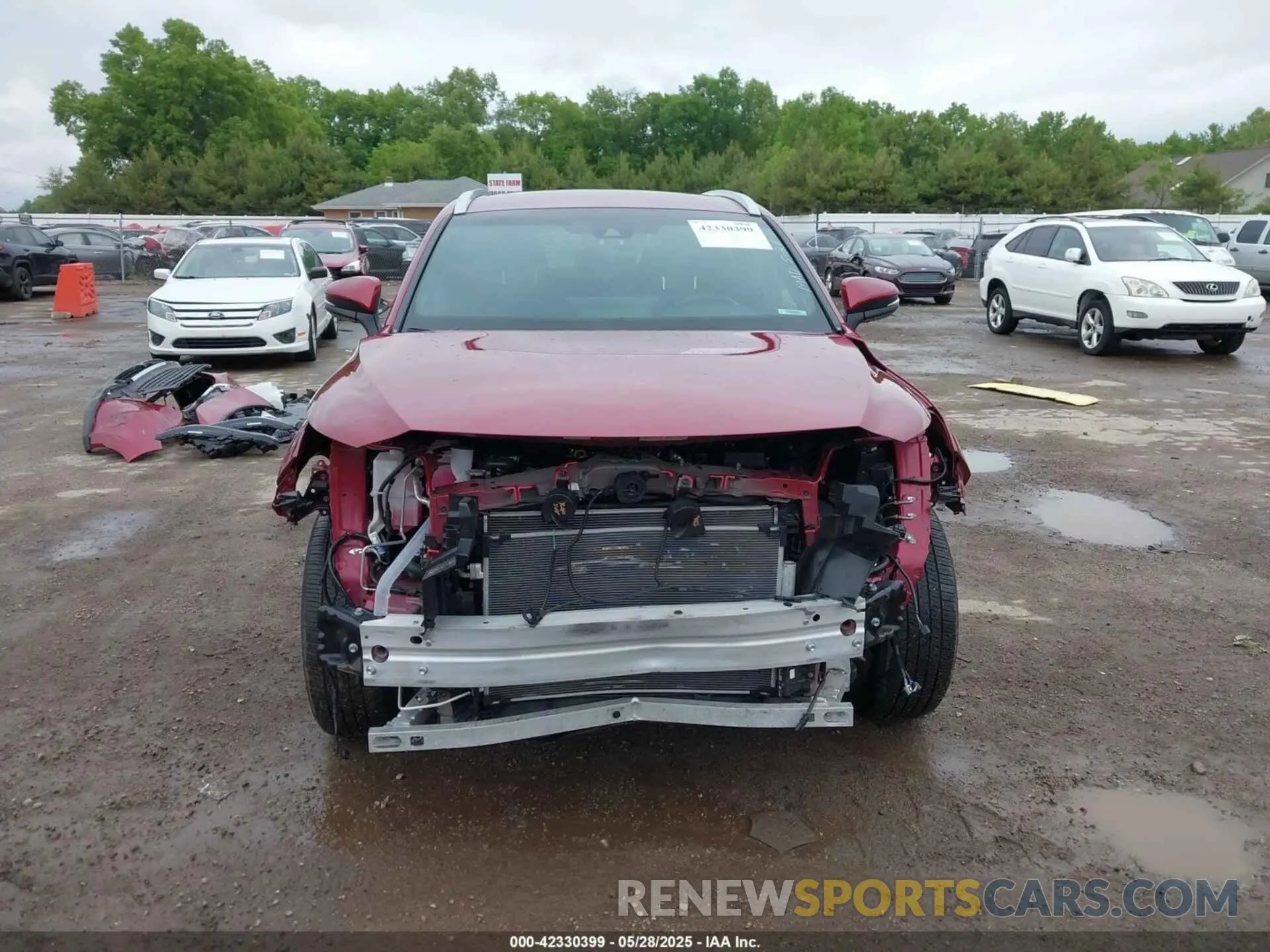 13 Фотография поврежденного автомобиля JTEAAAAH4PJ122517 TOYOTA VENZA 2023
