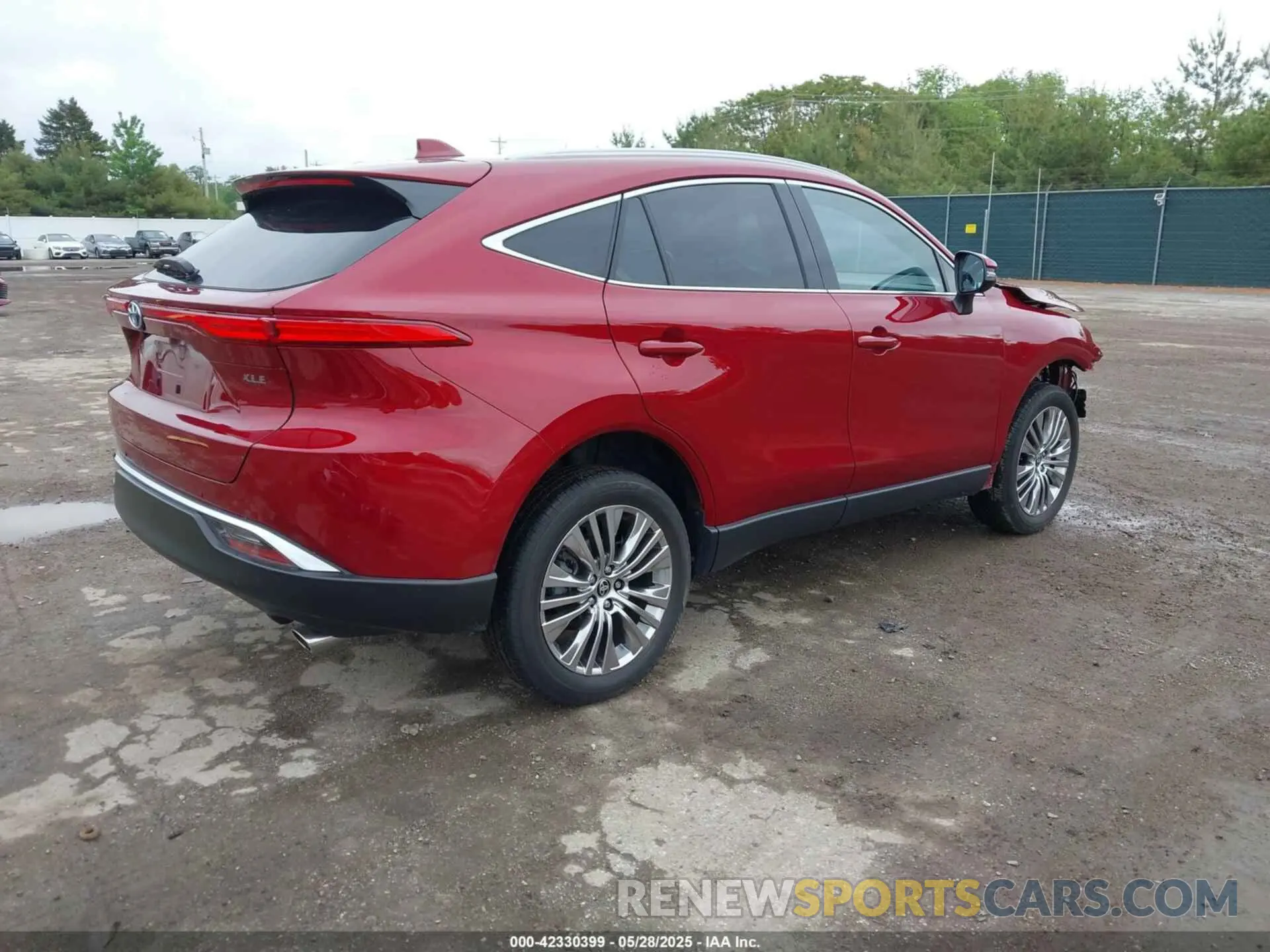 4 Фотография поврежденного автомобиля JTEAAAAH4PJ122517 TOYOTA VENZA 2023