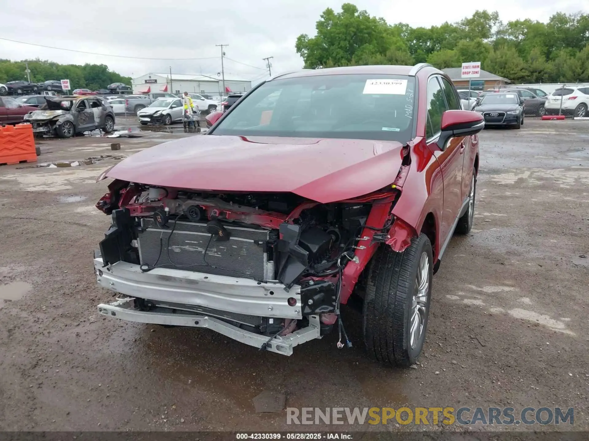 6 Фотография поврежденного автомобиля JTEAAAAH4PJ122517 TOYOTA VENZA 2023