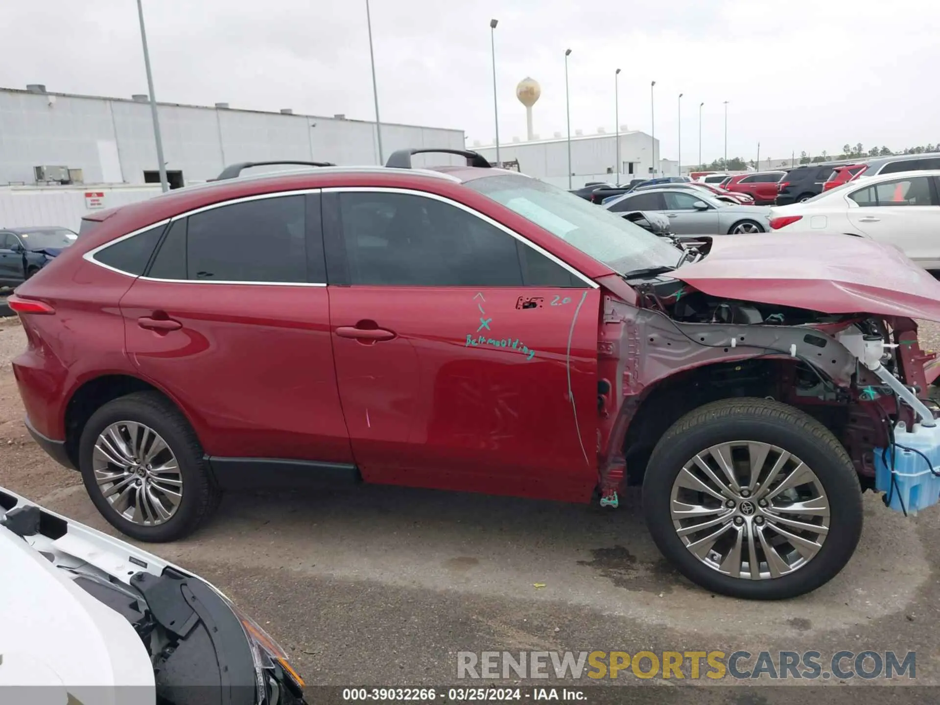 14 Photograph of a damaged car JTEAAAAH4PJ129709 TOYOTA VENZA 2023