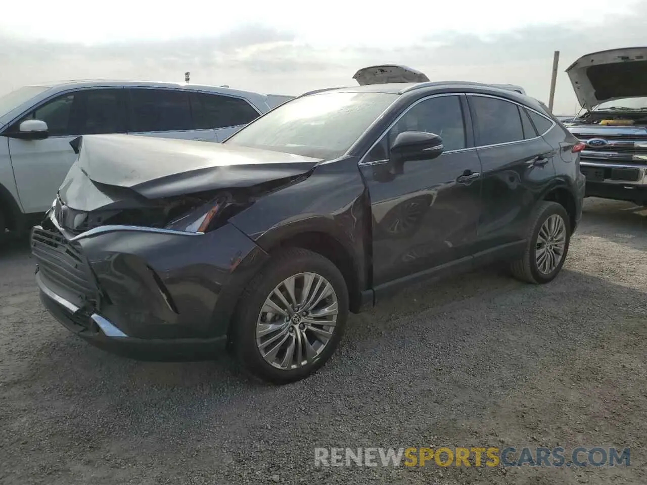 1 Photograph of a damaged car JTEAAAAH5PJ131792 TOYOTA VENZA 2023