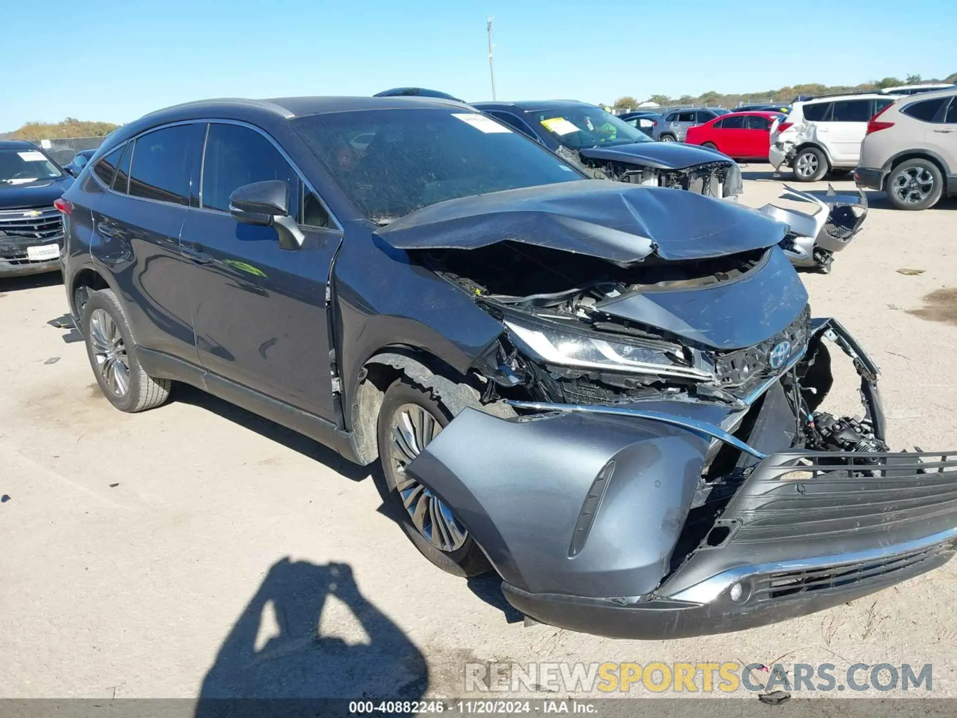 1 Фотография поврежденного автомобиля JTEAAAAH5PJ132893 TOYOTA VENZA 2023