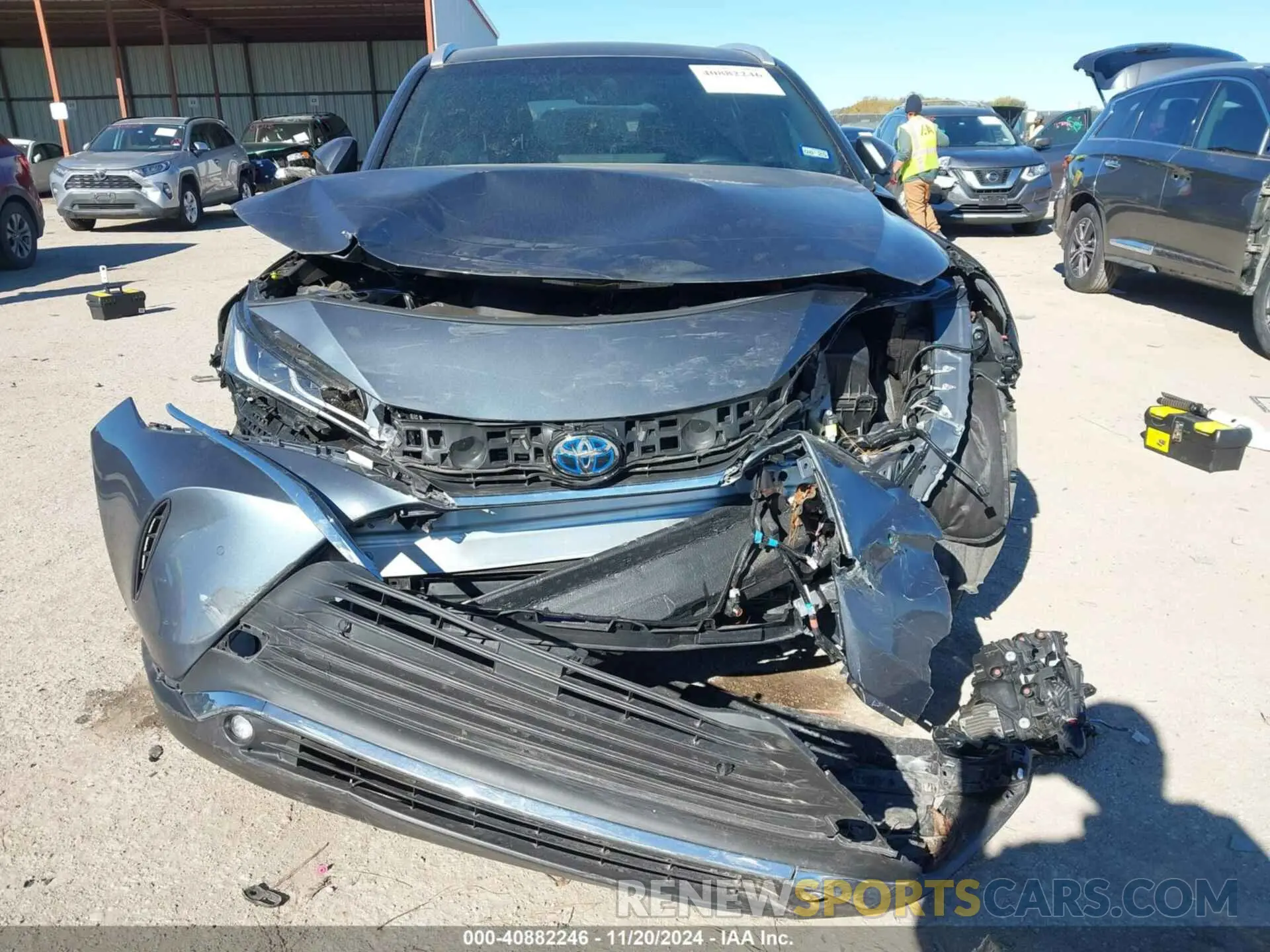 12 Фотография поврежденного автомобиля JTEAAAAH5PJ132893 TOYOTA VENZA 2023