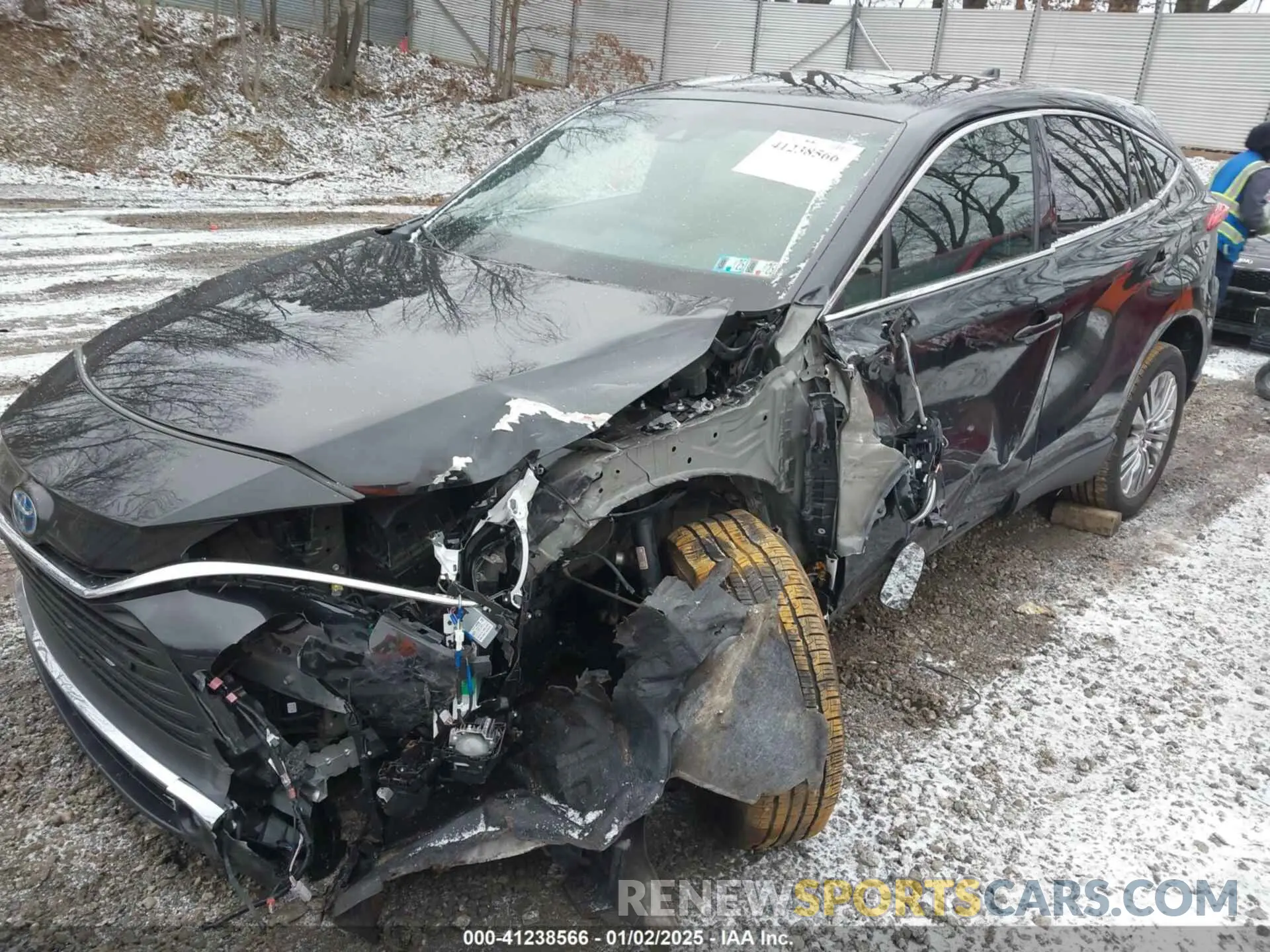 2 Фотография поврежденного автомобиля JTEAAAAH6PJ140517 TOYOTA VENZA 2023