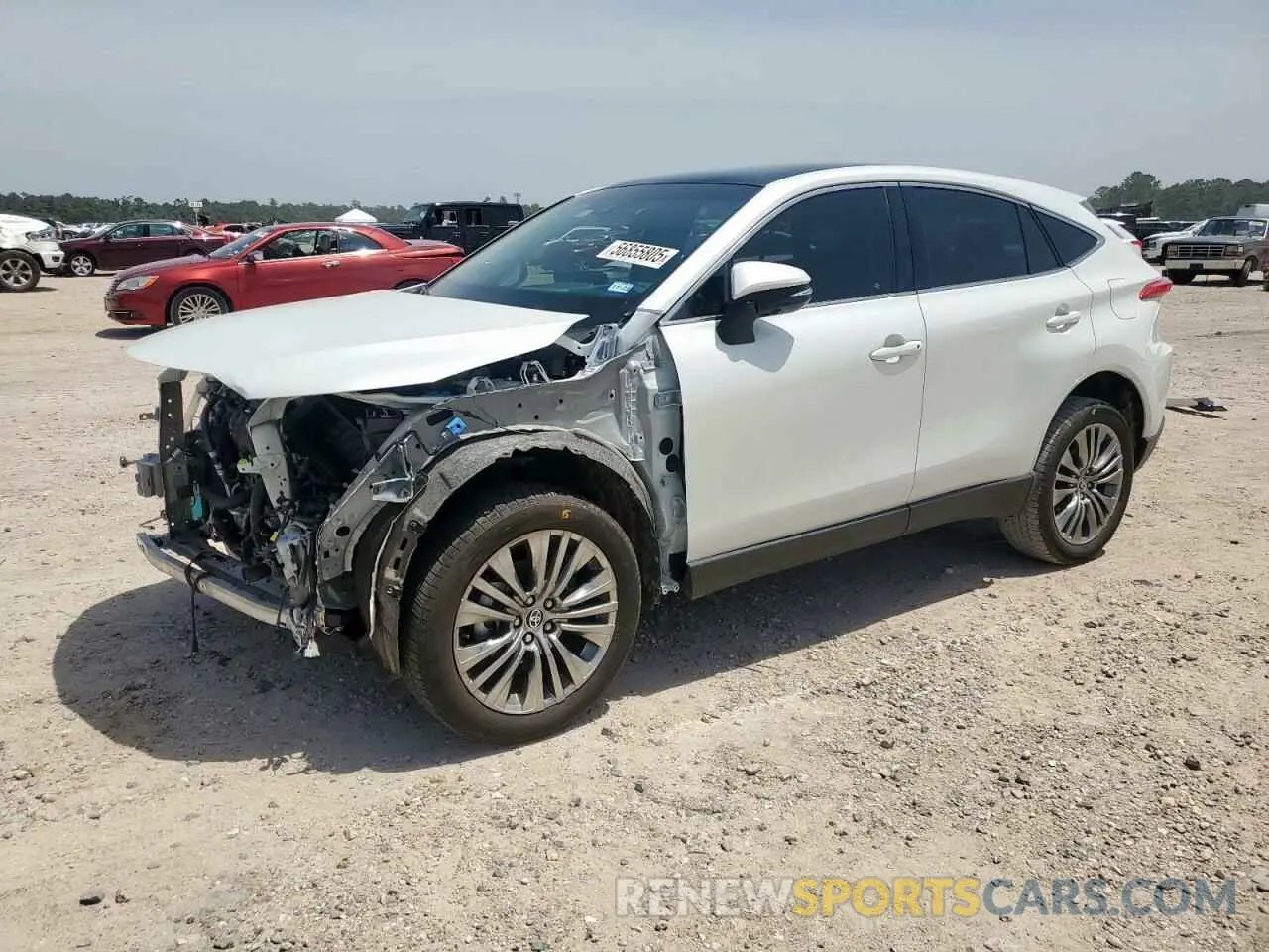 1 Photograph of a damaged car JTEAAAAH6PJ150805 TOYOTA VENZA 2023