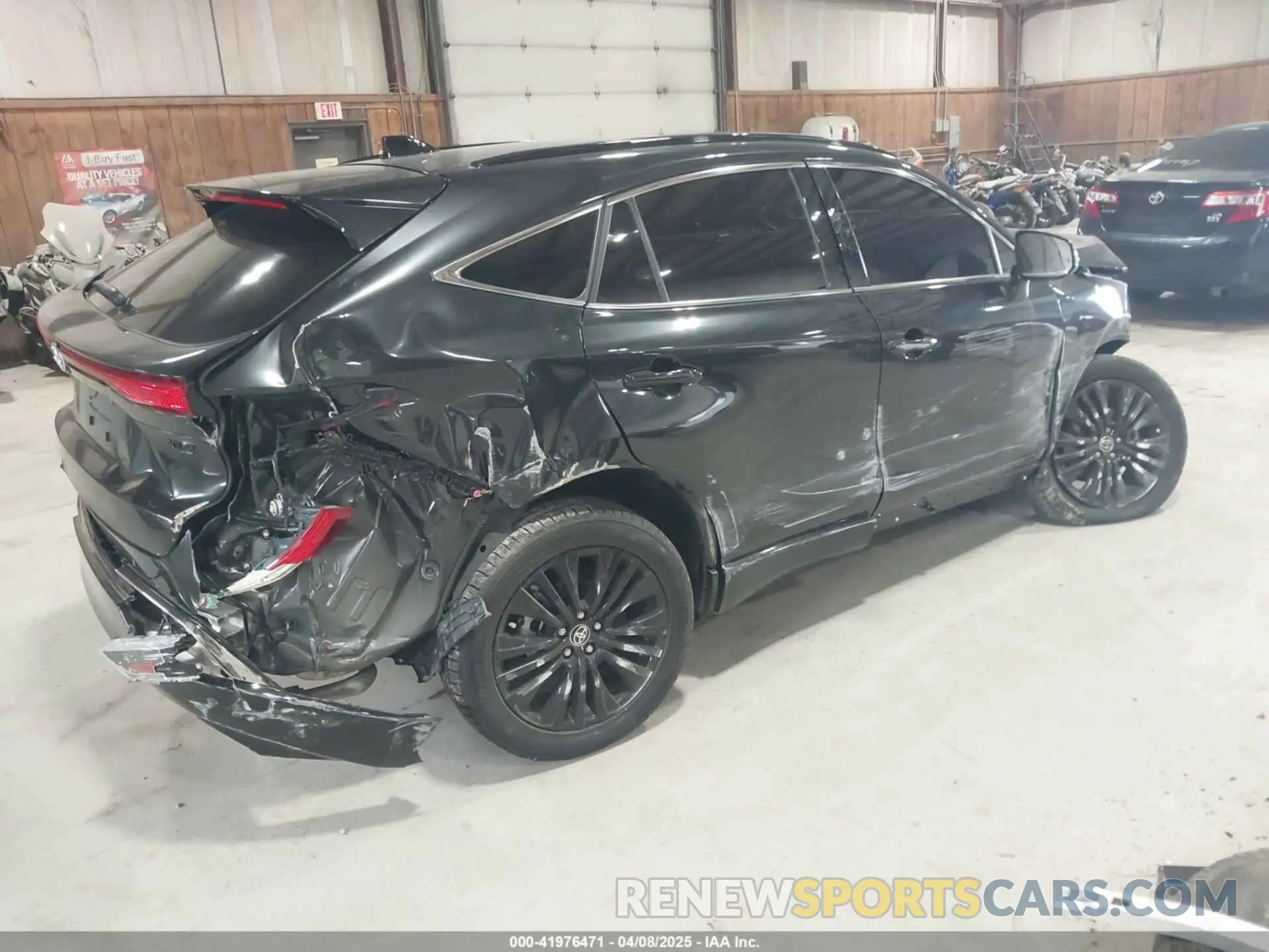 4 Photograph of a damaged car JTEAAAAH7PJ125721 TOYOTA VENZA 2023