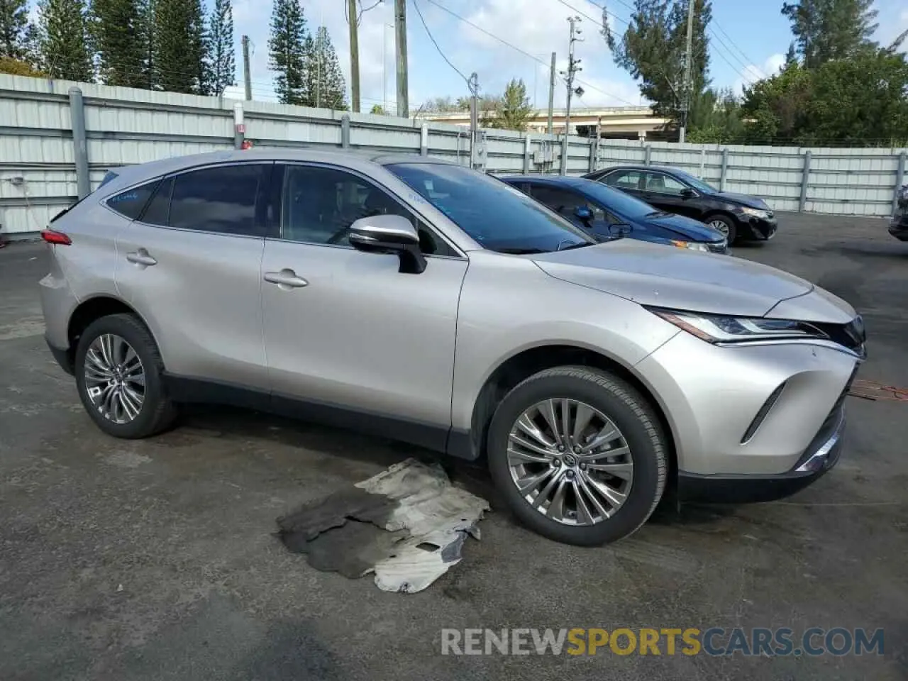 4 Фотография поврежденного автомобиля JTEAAAAH7PJ139103 TOYOTA VENZA 2023