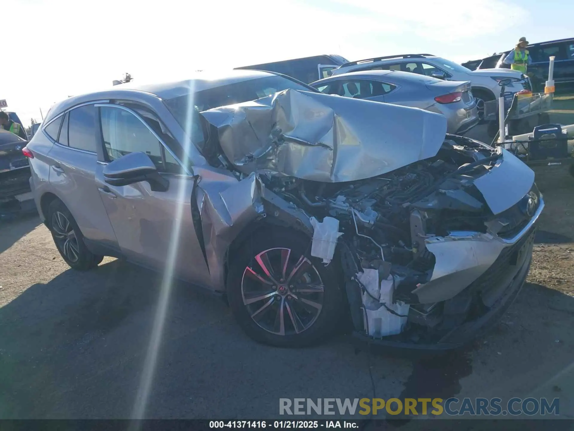 12 Photograph of a damaged car JTEAAAAH7PJ143880 TOYOTA VENZA 2023