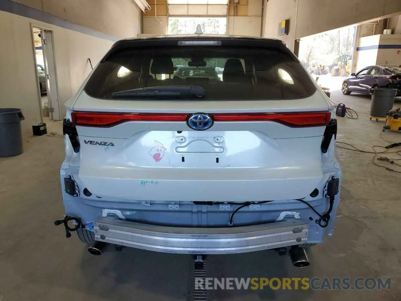 6 Фотография поврежденного автомобиля JTEAAAAH8PJ126957 TOYOTA VENZA 2023