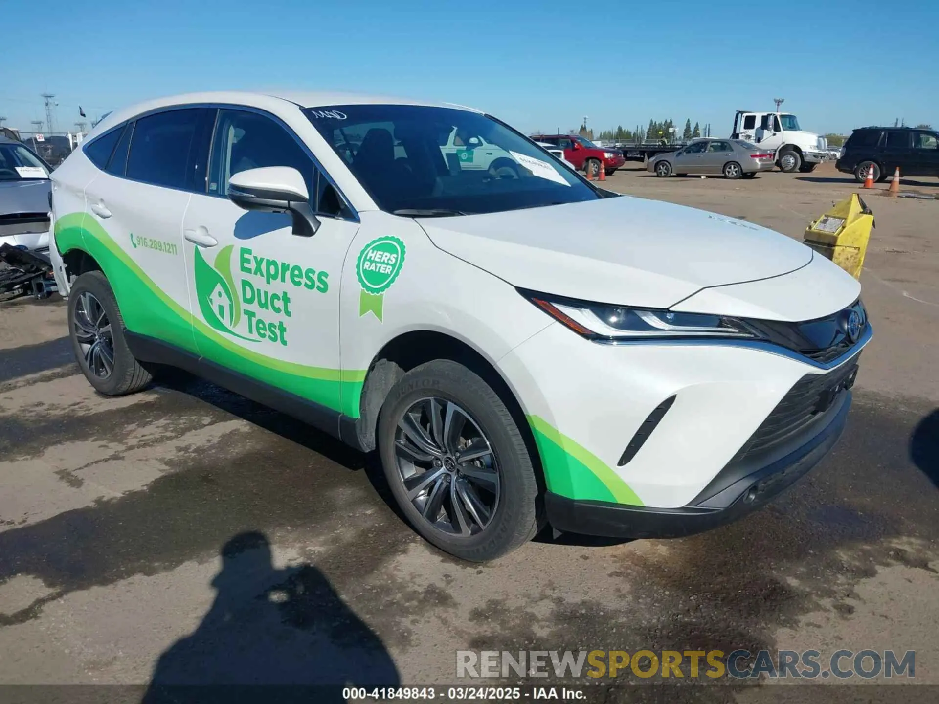 1 Фотография поврежденного автомобиля JTEAAAAH8PJ134055 TOYOTA VENZA 2023